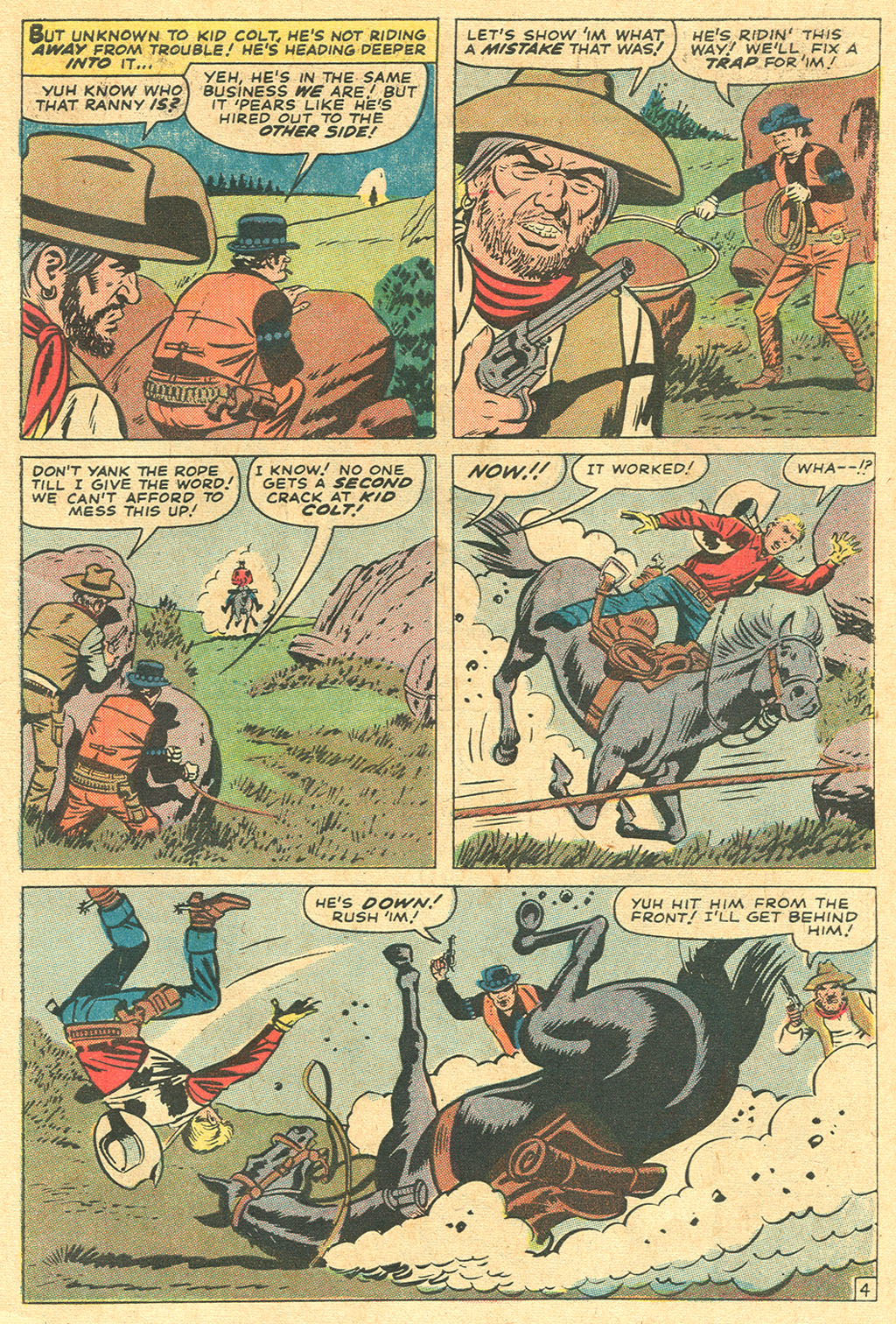 Read online Kid Colt Outlaw comic -  Issue #162 - 7