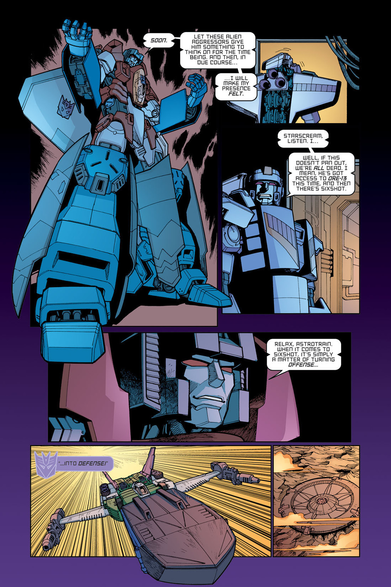 Read online The Transformers: Devastation comic -  Issue #5 - 8