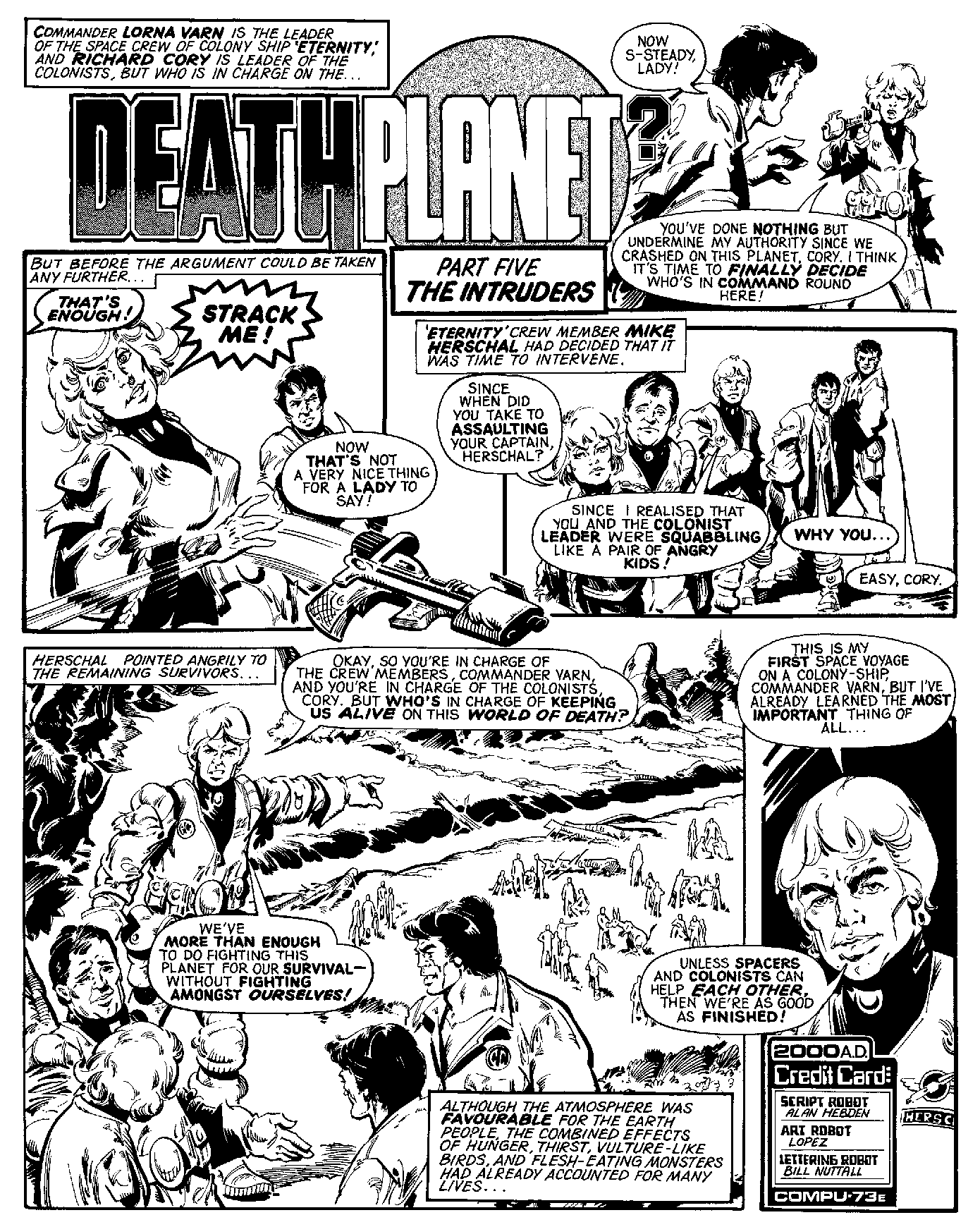 Read online Planet of the Damned & Death Planet comic -  Issue # TPB - 76