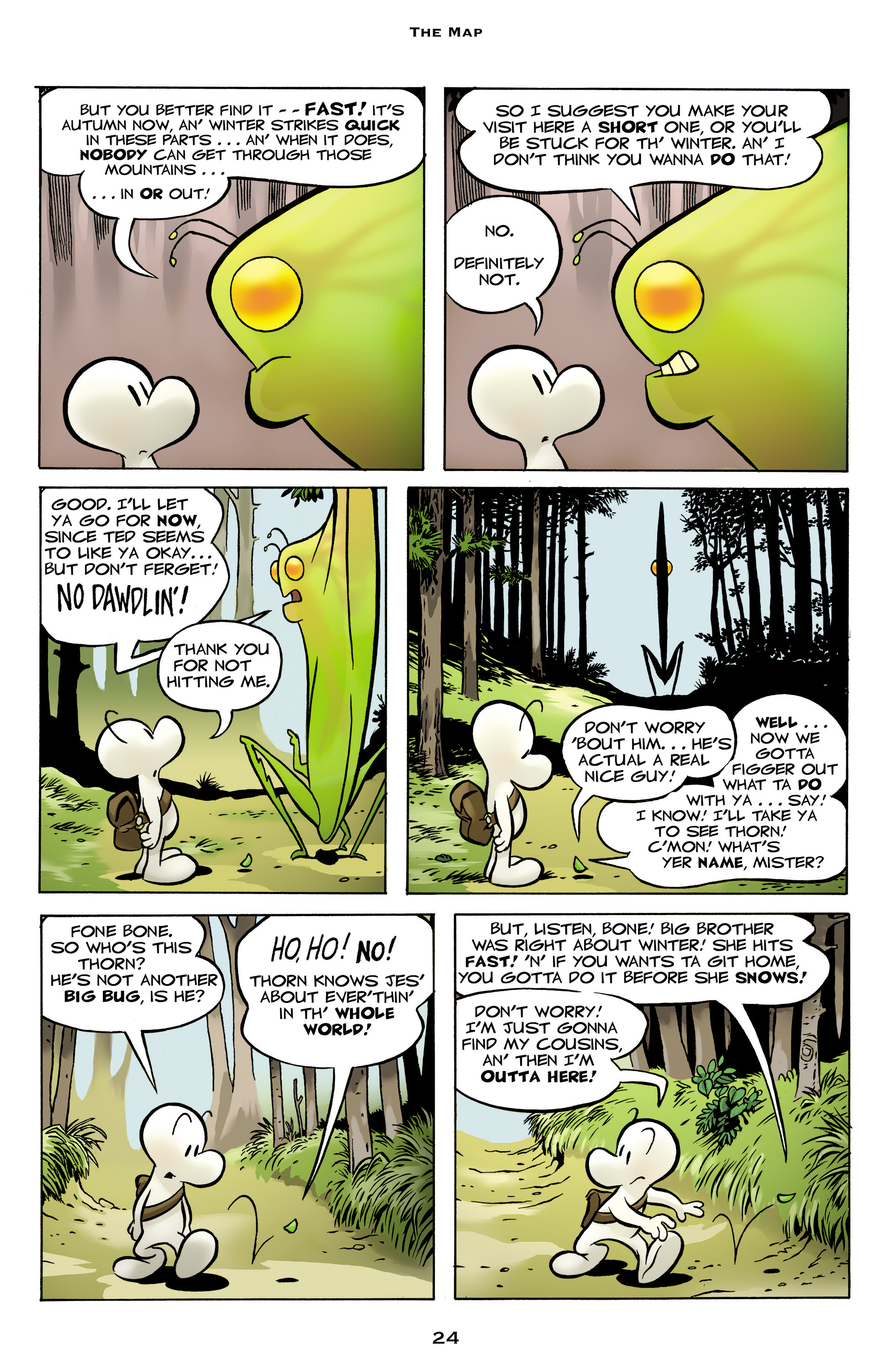 Read online Bone: Out From Boneville comic -  Issue # TPB - 24