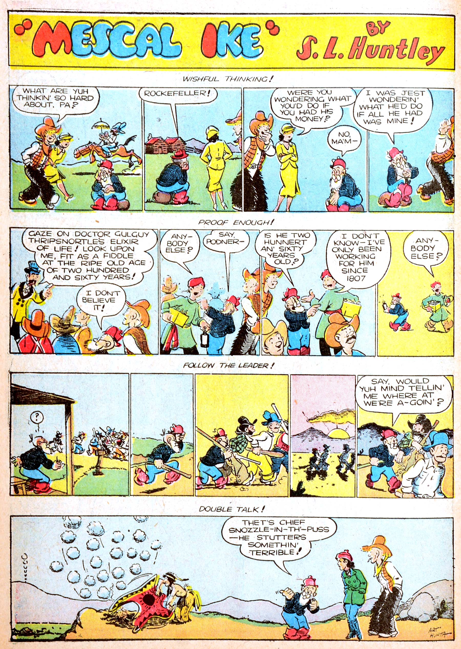 Read online Famous Funnies comic -  Issue #88 - 55