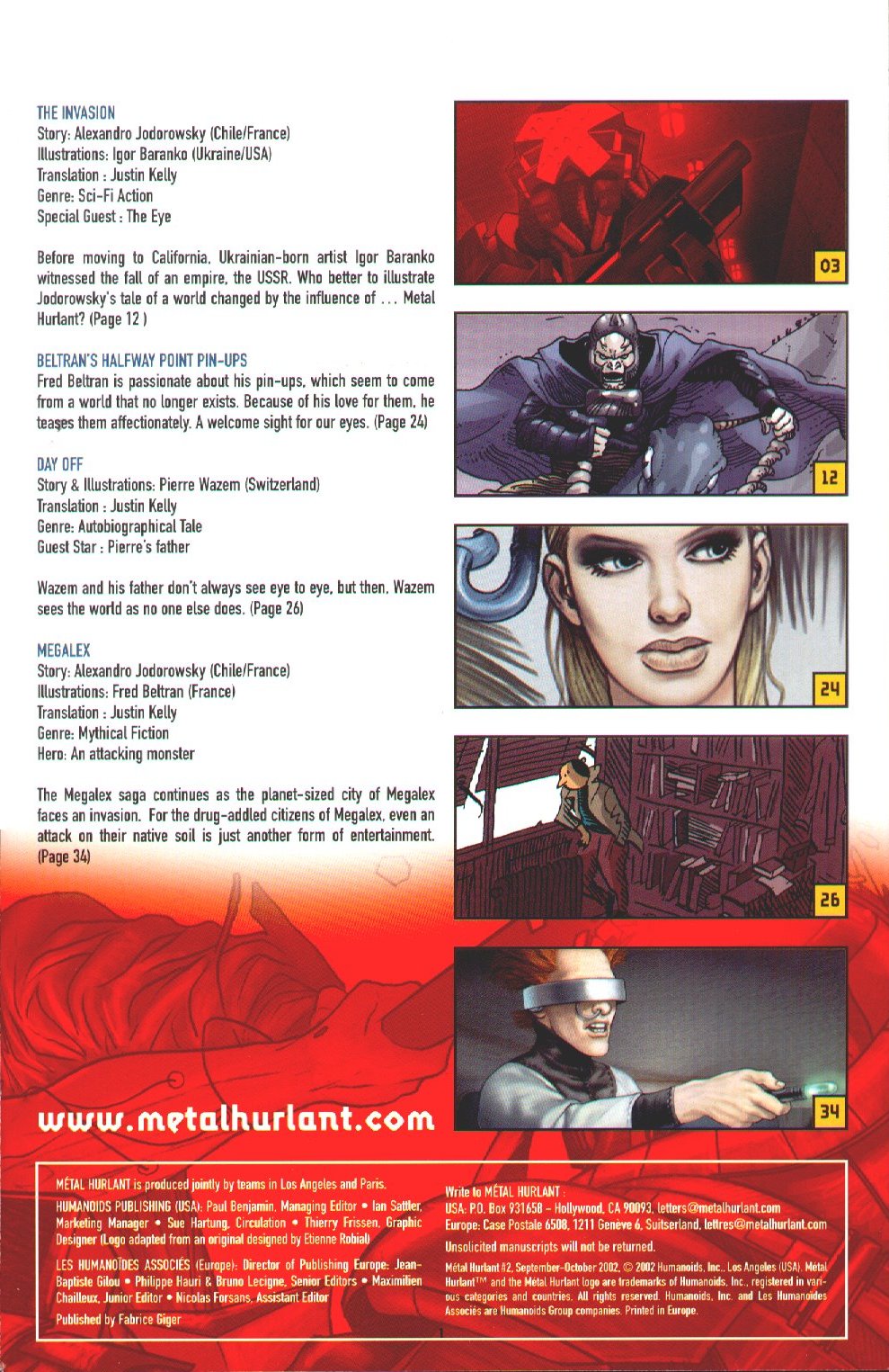 Read online Metal Hurlant comic -  Issue #2 - 3