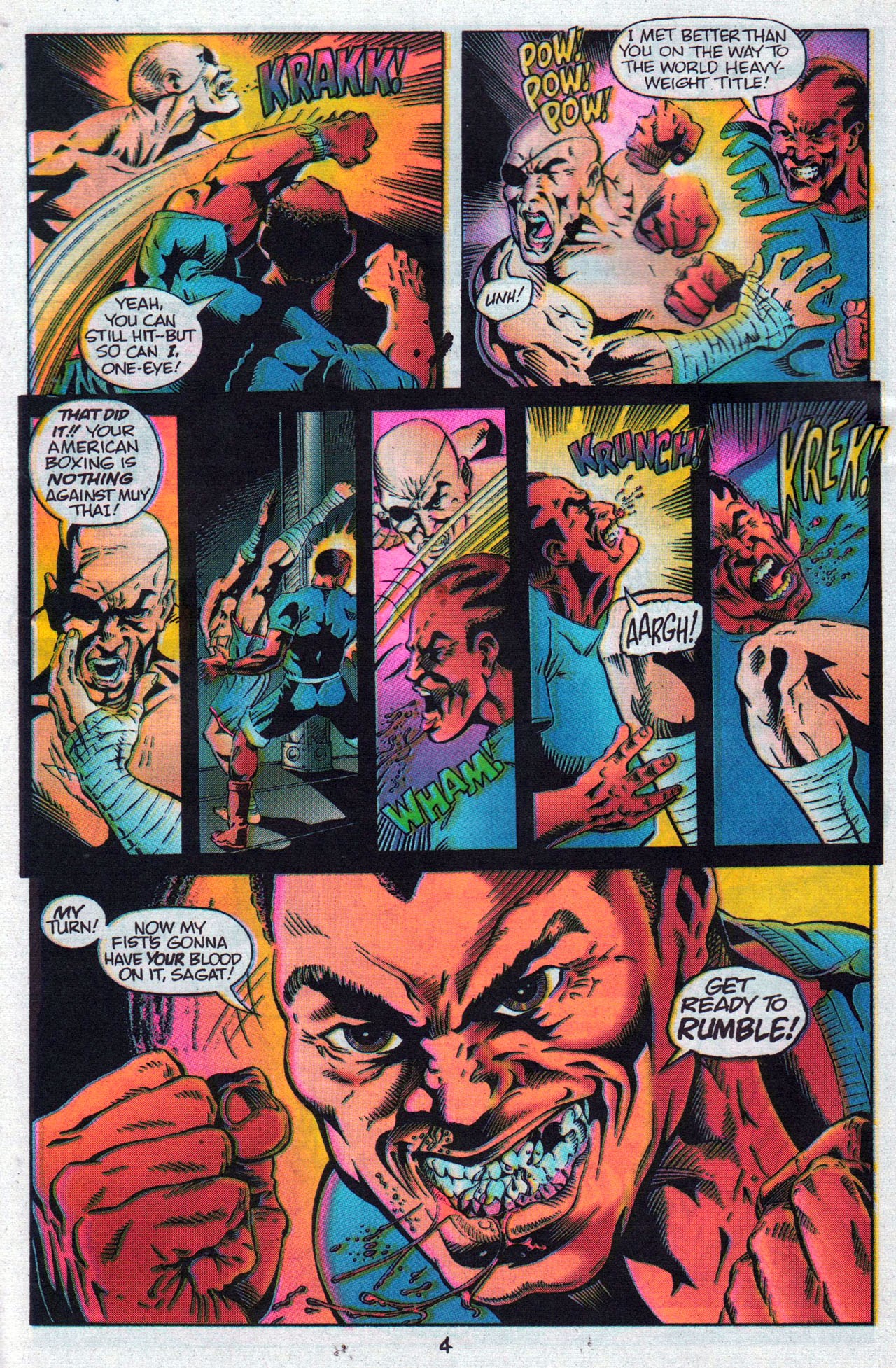 Read online The Best of Street Fighter comic -  Issue #1 - 6