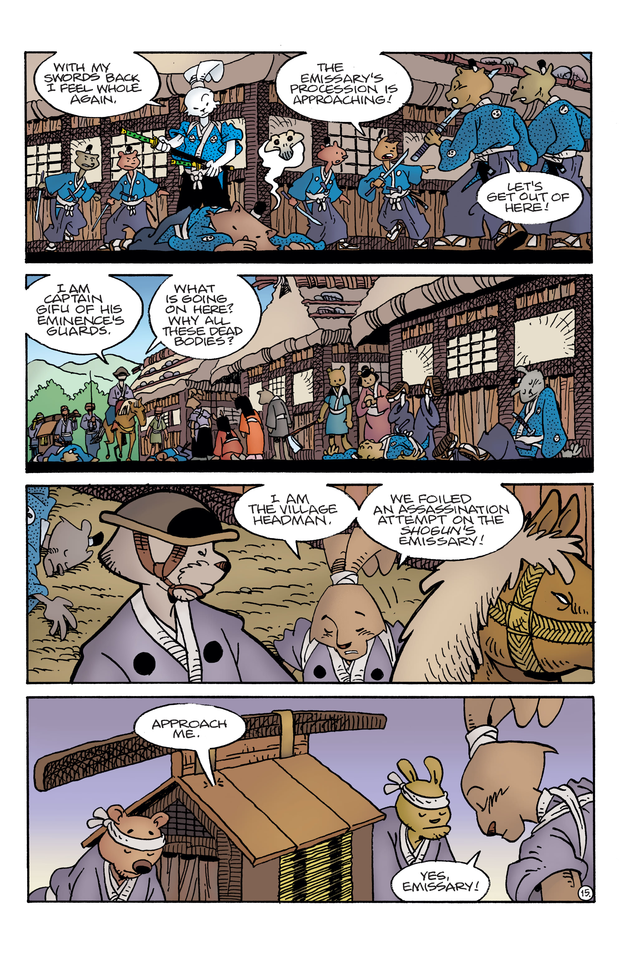 Read online Usagi Yojimbo (2019) comic -  Issue #14 - 17