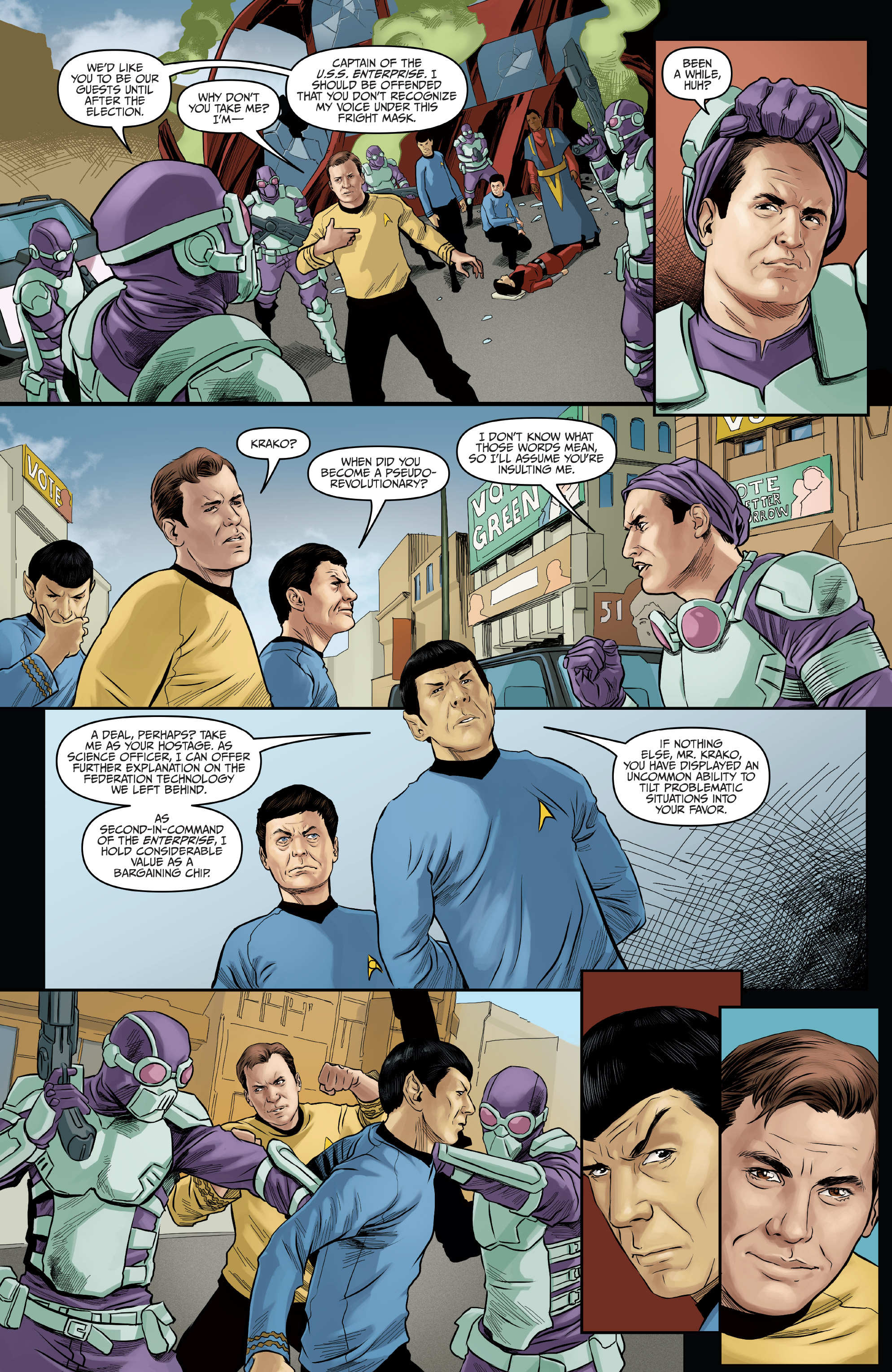 Read online Star Trek: Year Five comic -  Issue #3 - 15