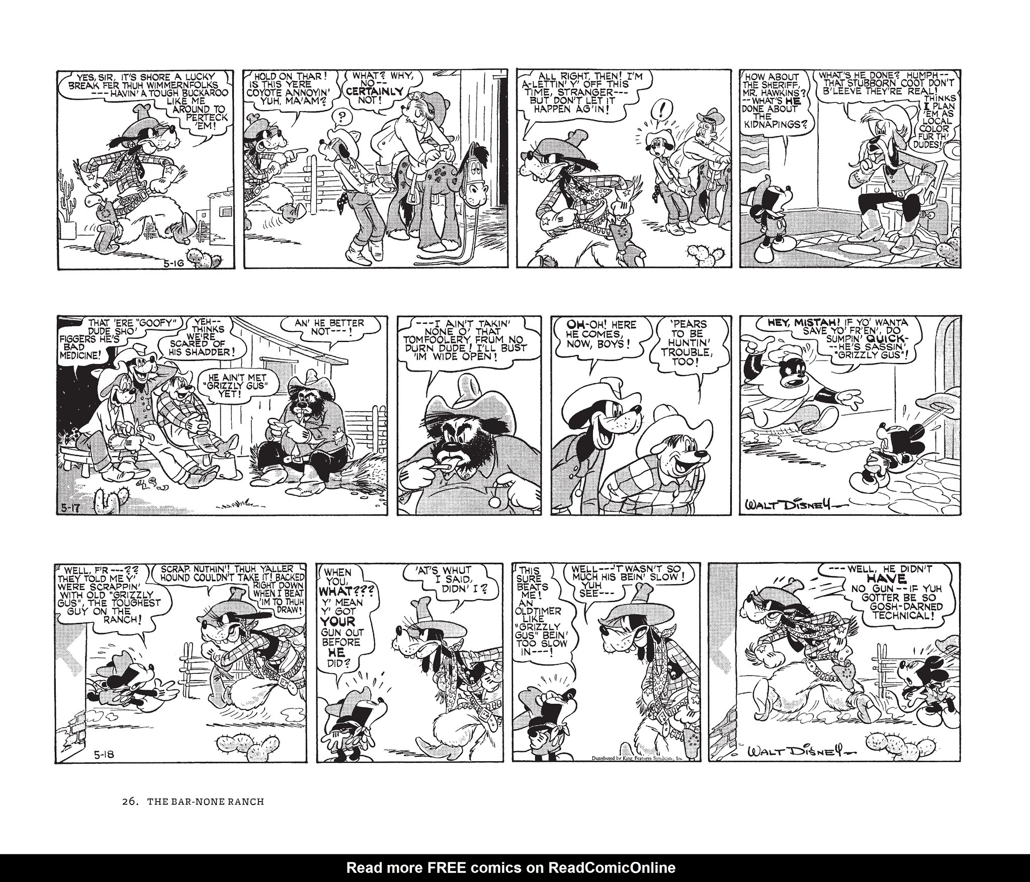 Read online Walt Disney's Mickey Mouse by Floyd Gottfredson comic -  Issue # TPB 6 (Part 1) - 26