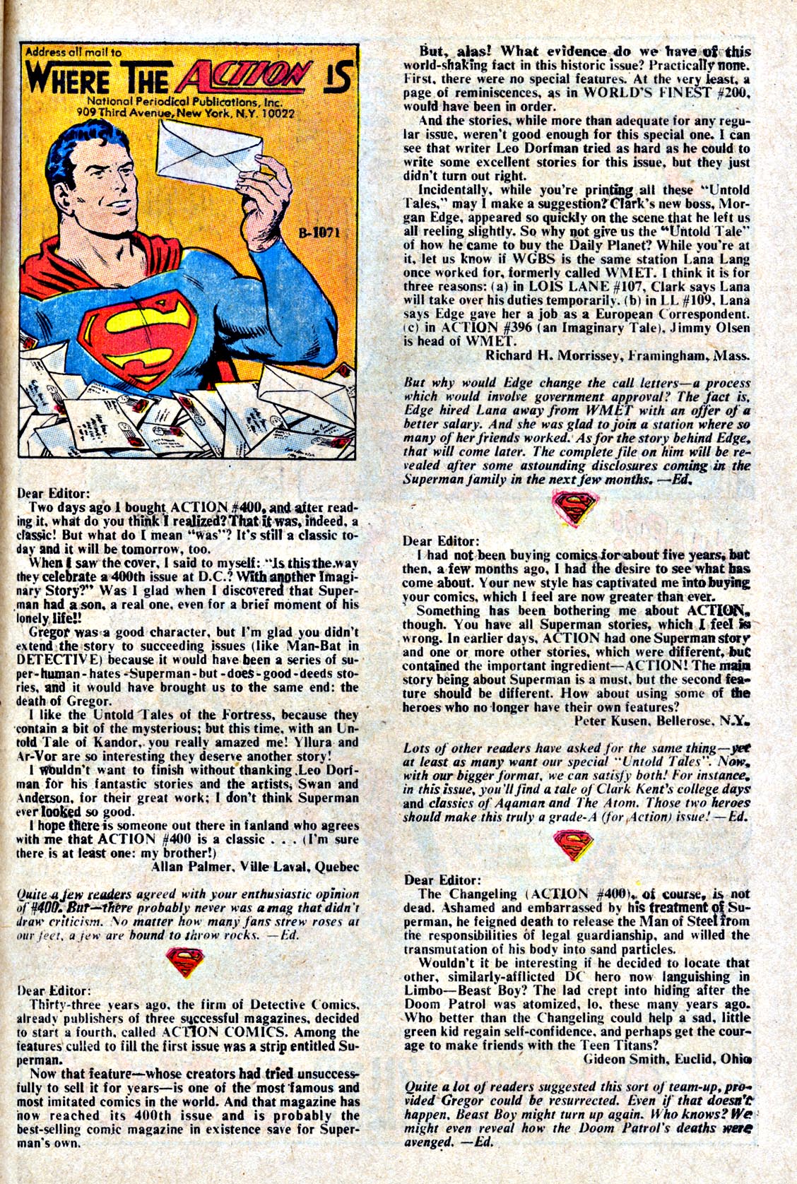Read online Action Comics (1938) comic -  Issue #404 - 33