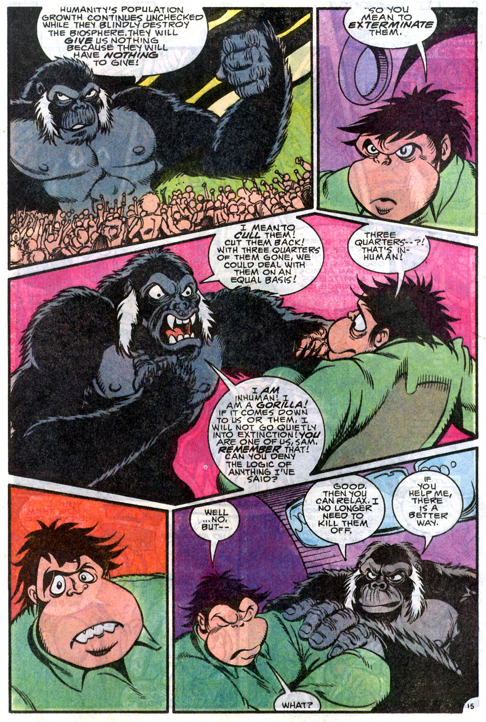 Read online Angel and the Ape (1991) comic -  Issue #3 - 16