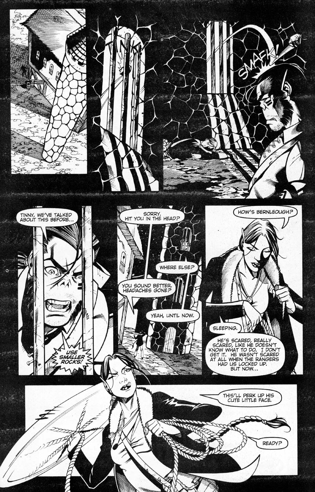 Read online Dungeons & Dragons: Black & White comic -  Issue #5 - 15