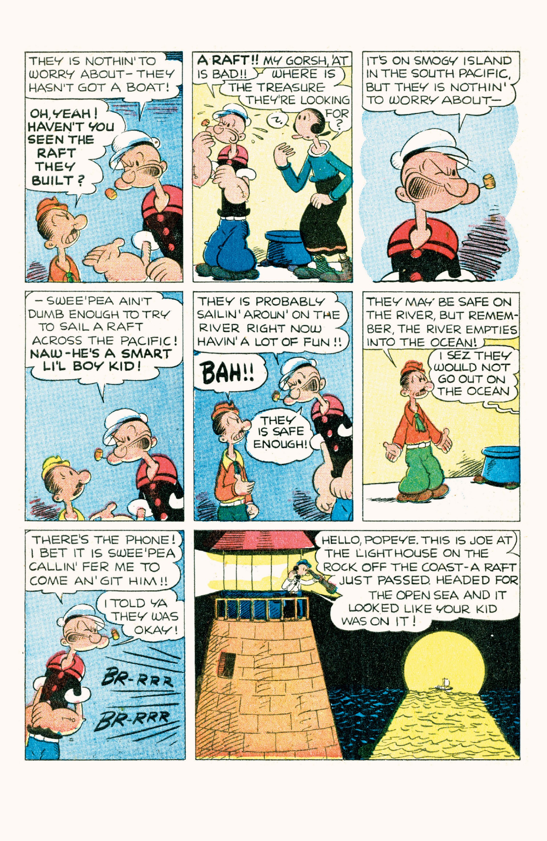 Read online Classic Popeye comic -  Issue #6 - 6