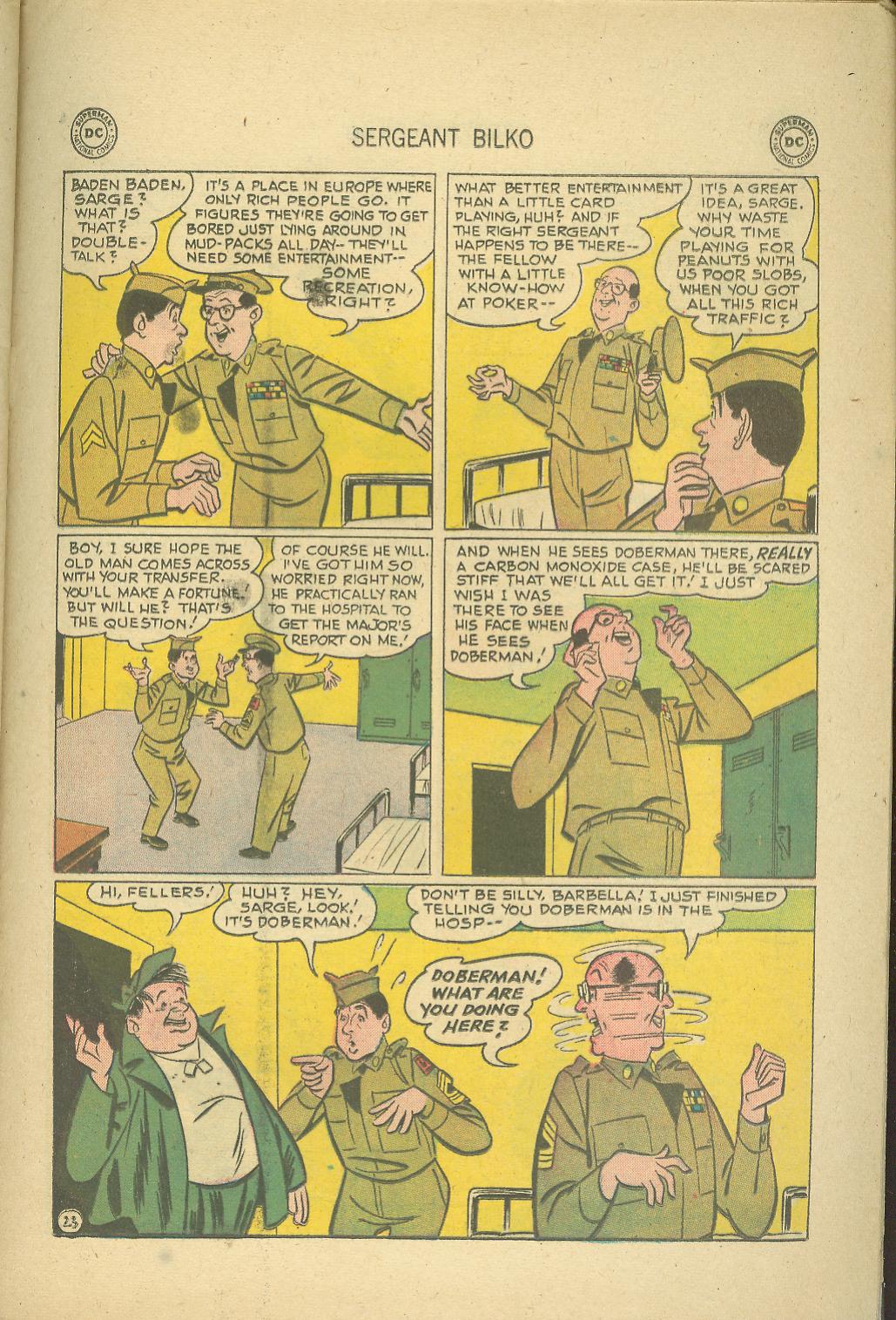 Read online Sergeant Bilko comic -  Issue #6 - 25