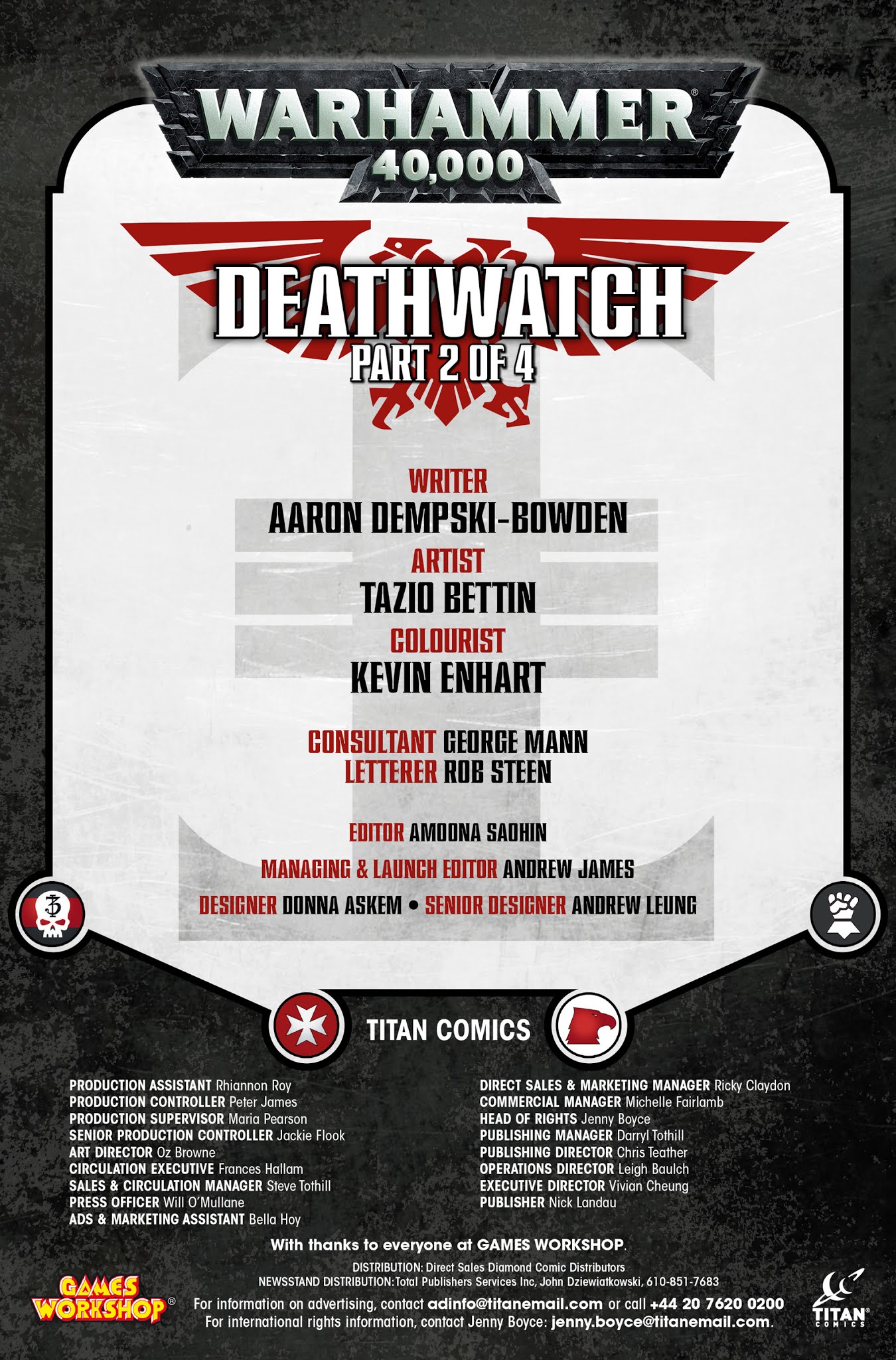 Read online Warhammer 40,000 Deathwatch comic -  Issue #2 - 4