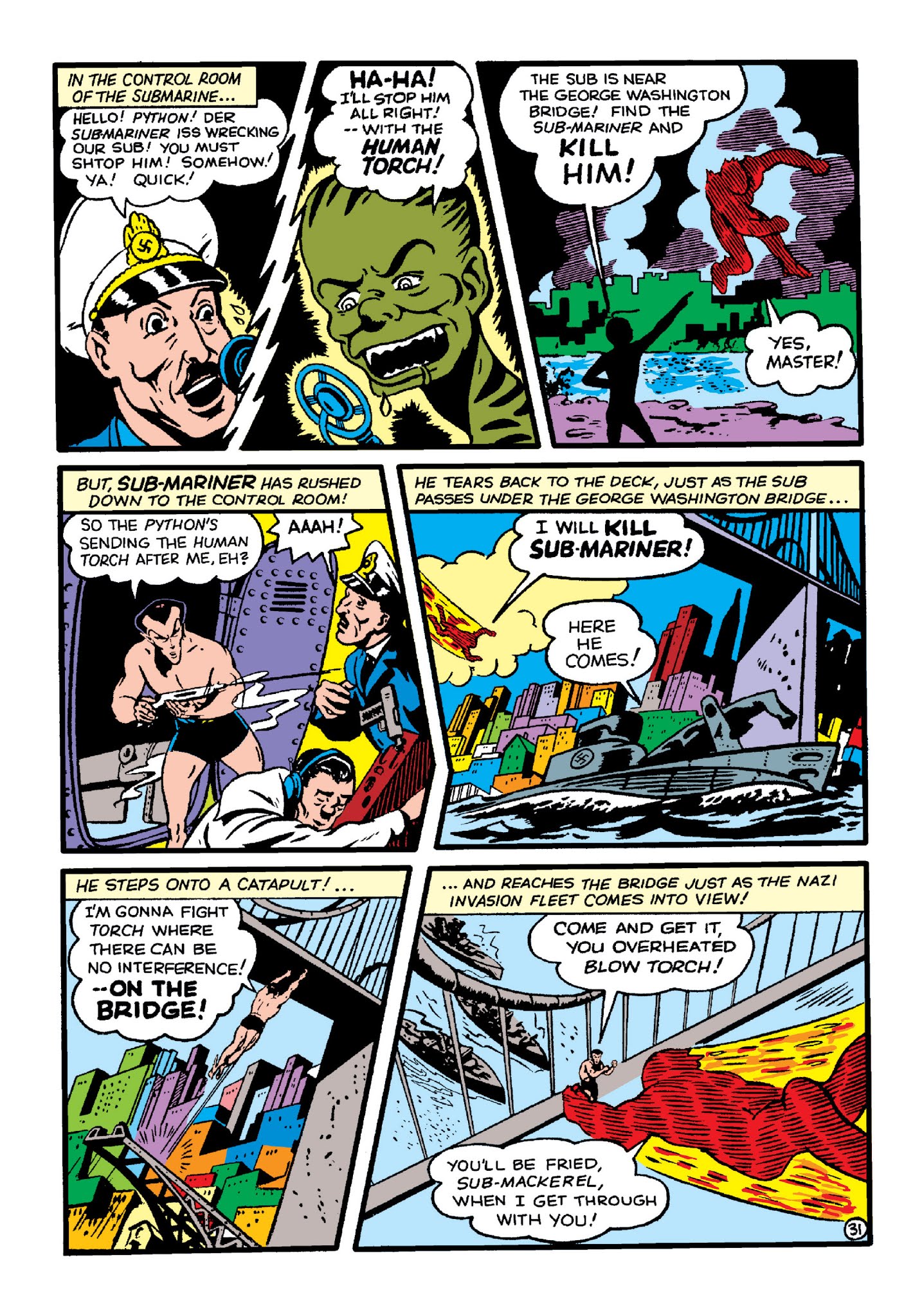 Read online Marvel Masterworks: Golden Age Human Torch comic -  Issue # TPB 2 (Part 3) - 38