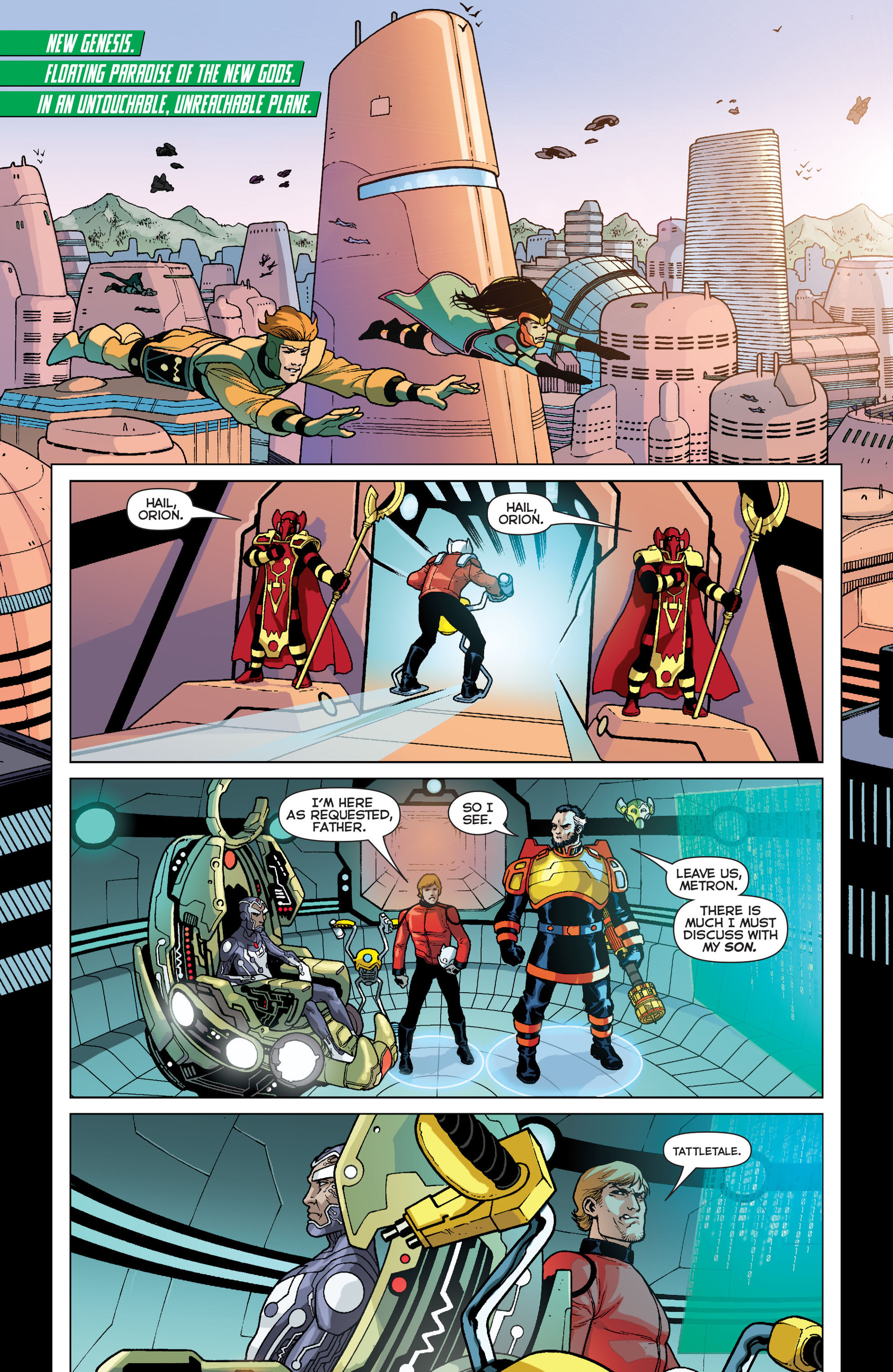 Read online Green Lantern/New Gods: Godhead comic -  Issue #7 - 2
