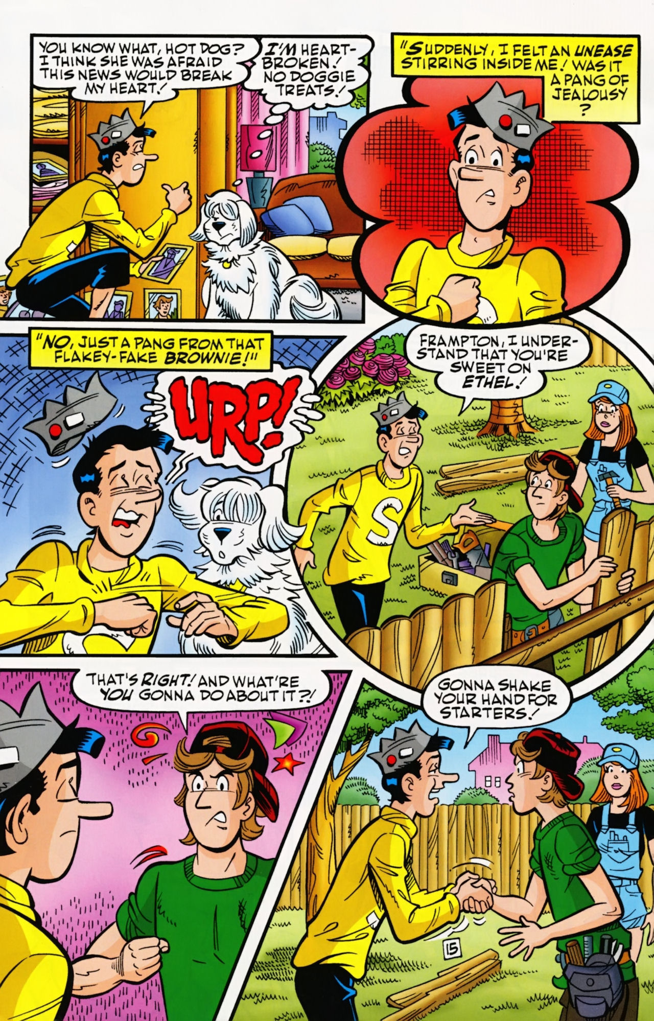 Read online Archie's Pal Jughead Comics comic -  Issue #208 - 21