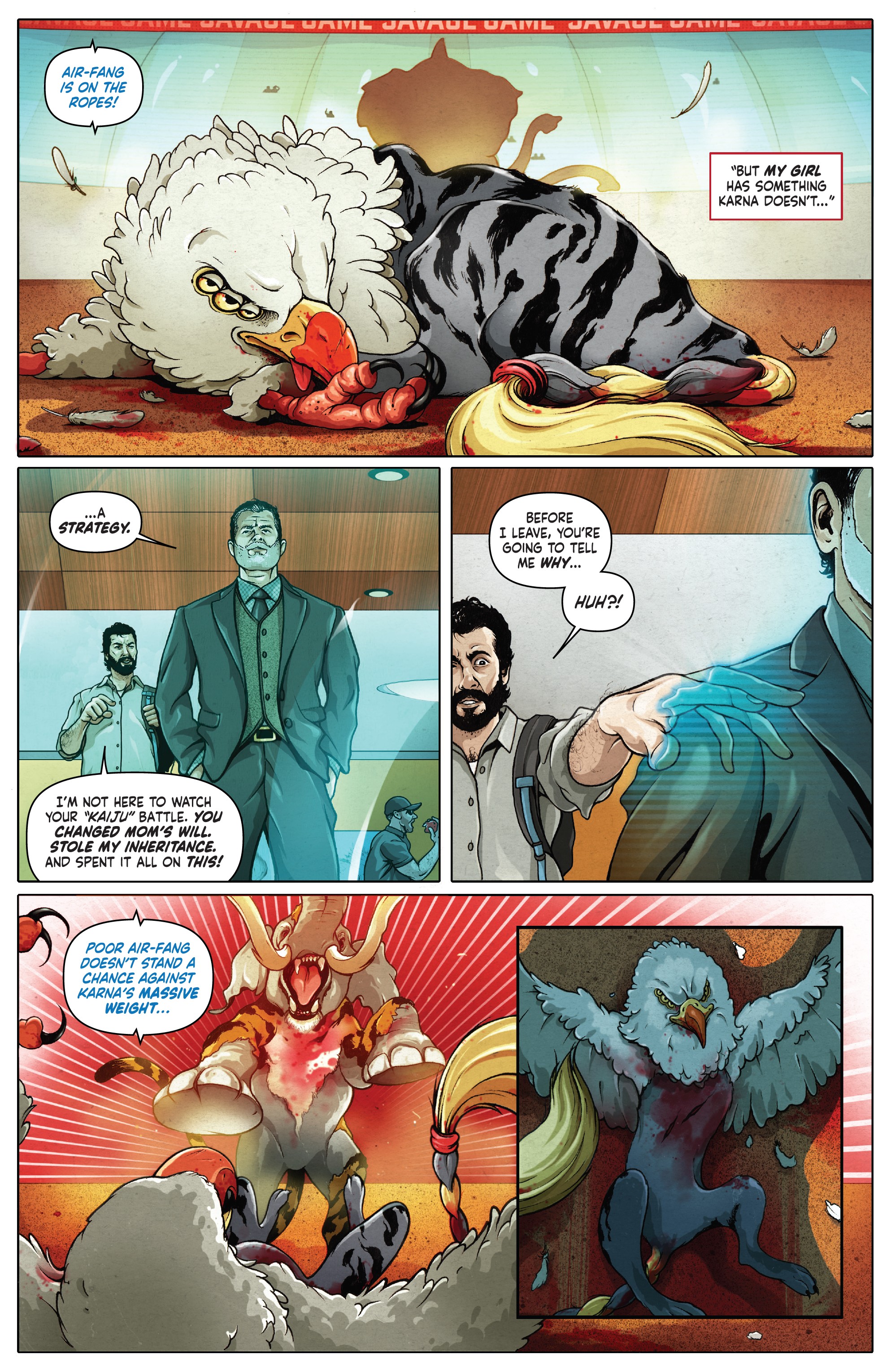 Read online Savage Game comic -  Issue # Full - 15