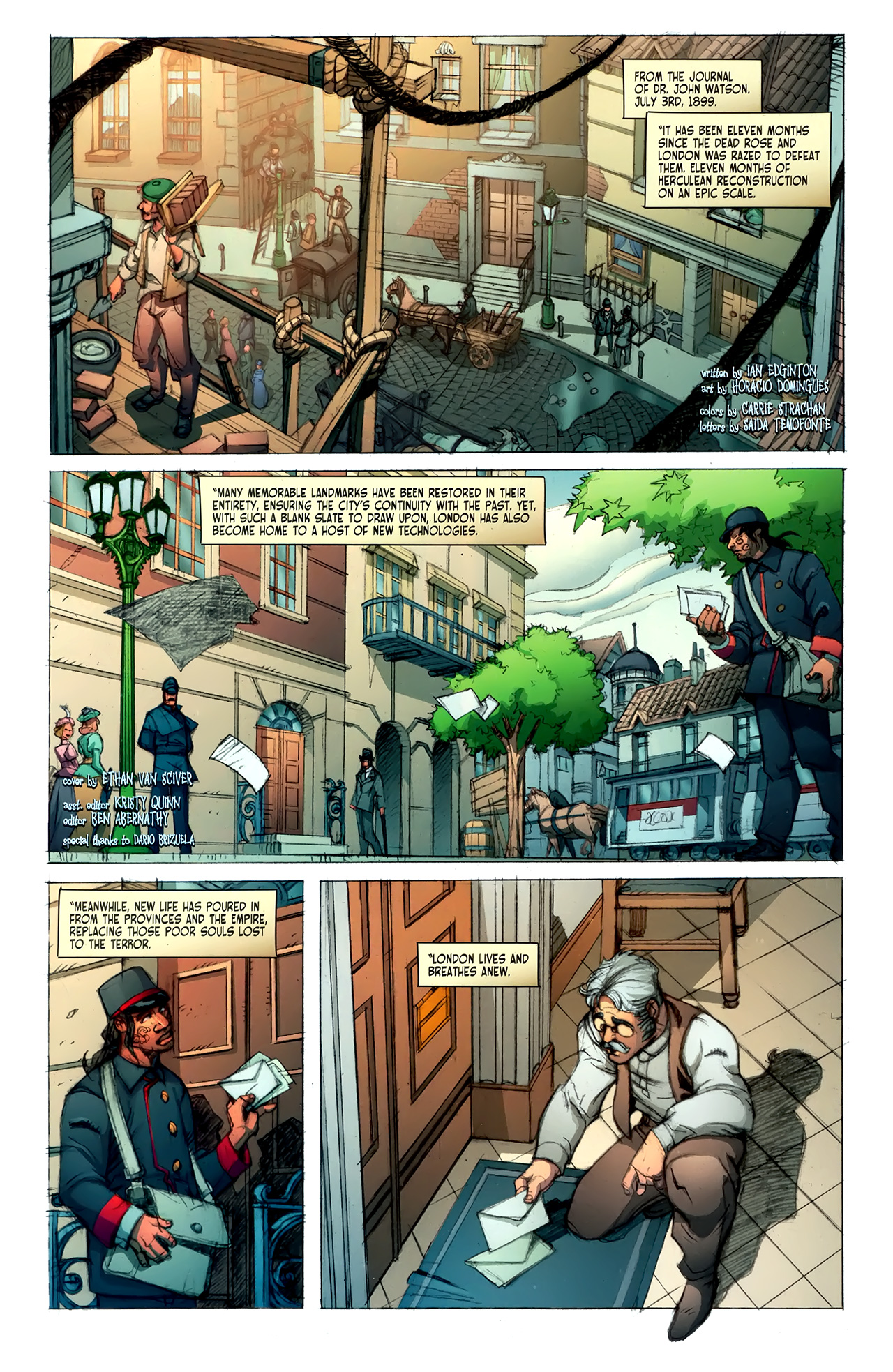 Read online Victorian Undead: Sherlock Holmes vs. Jekyll and Hyde comic -  Issue # Full - 6