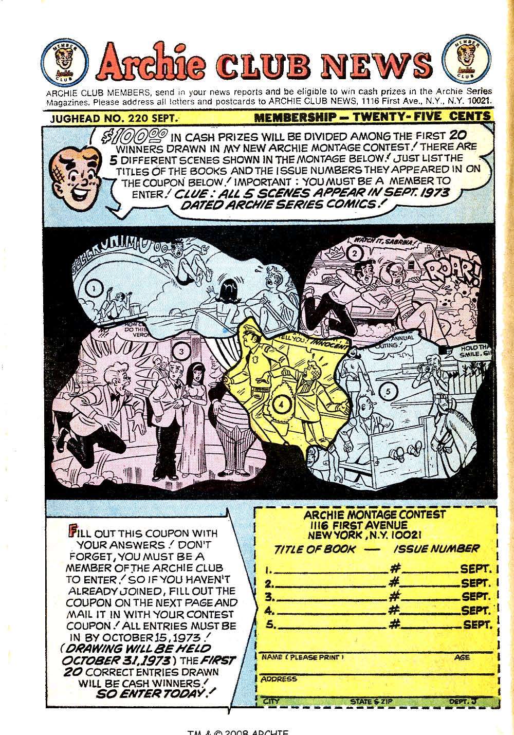 Read online Jughead (1965) comic -  Issue #220 - 10