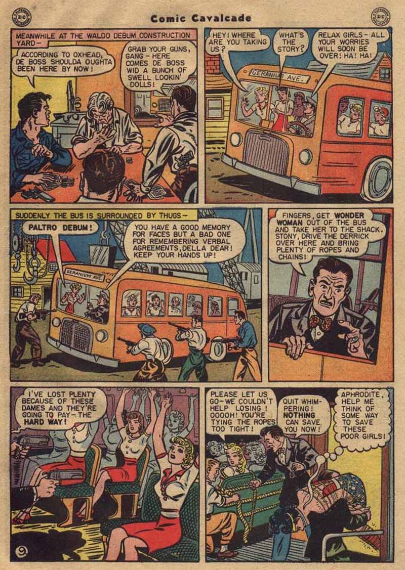 Read online Comic Cavalcade comic -  Issue #13 - 11