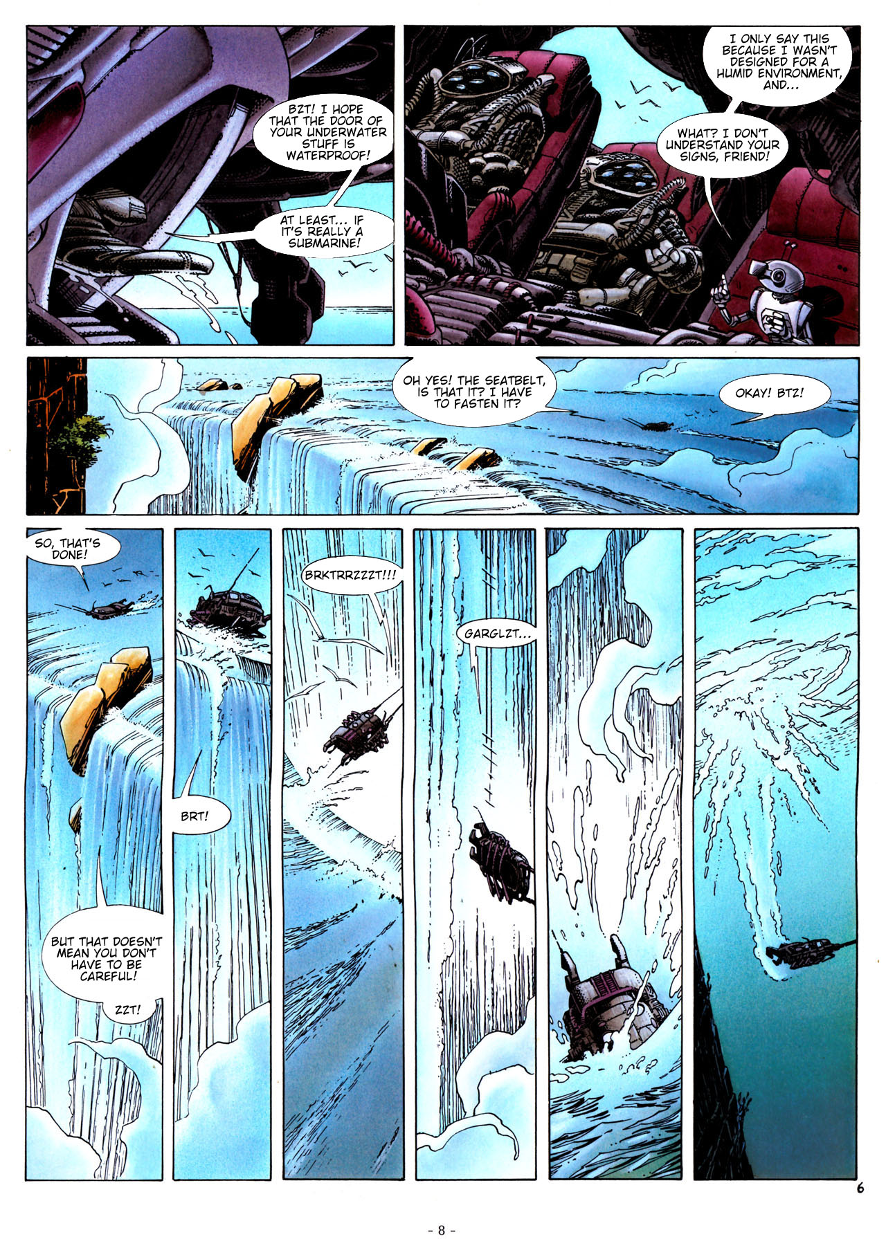 Read online Aquablue comic -  Issue #5 - 9