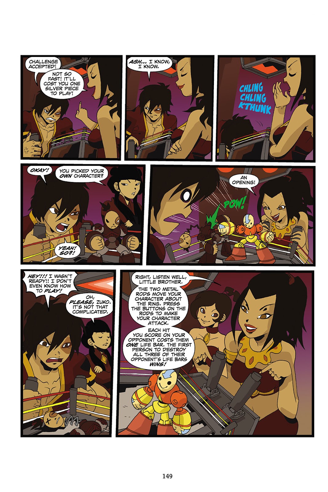 Nickelodeon Avatar: The Last Airbender - The Lost Adventures issue Full - Page 150