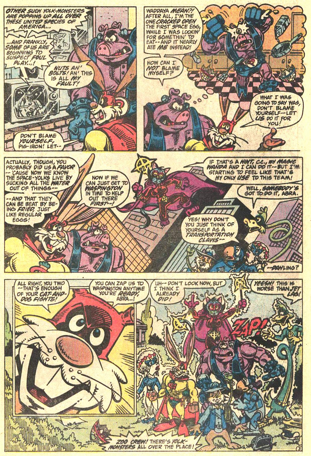 Read online Captain Carrot and His Amazing Zoo Crew! comic -  Issue #6 - 4