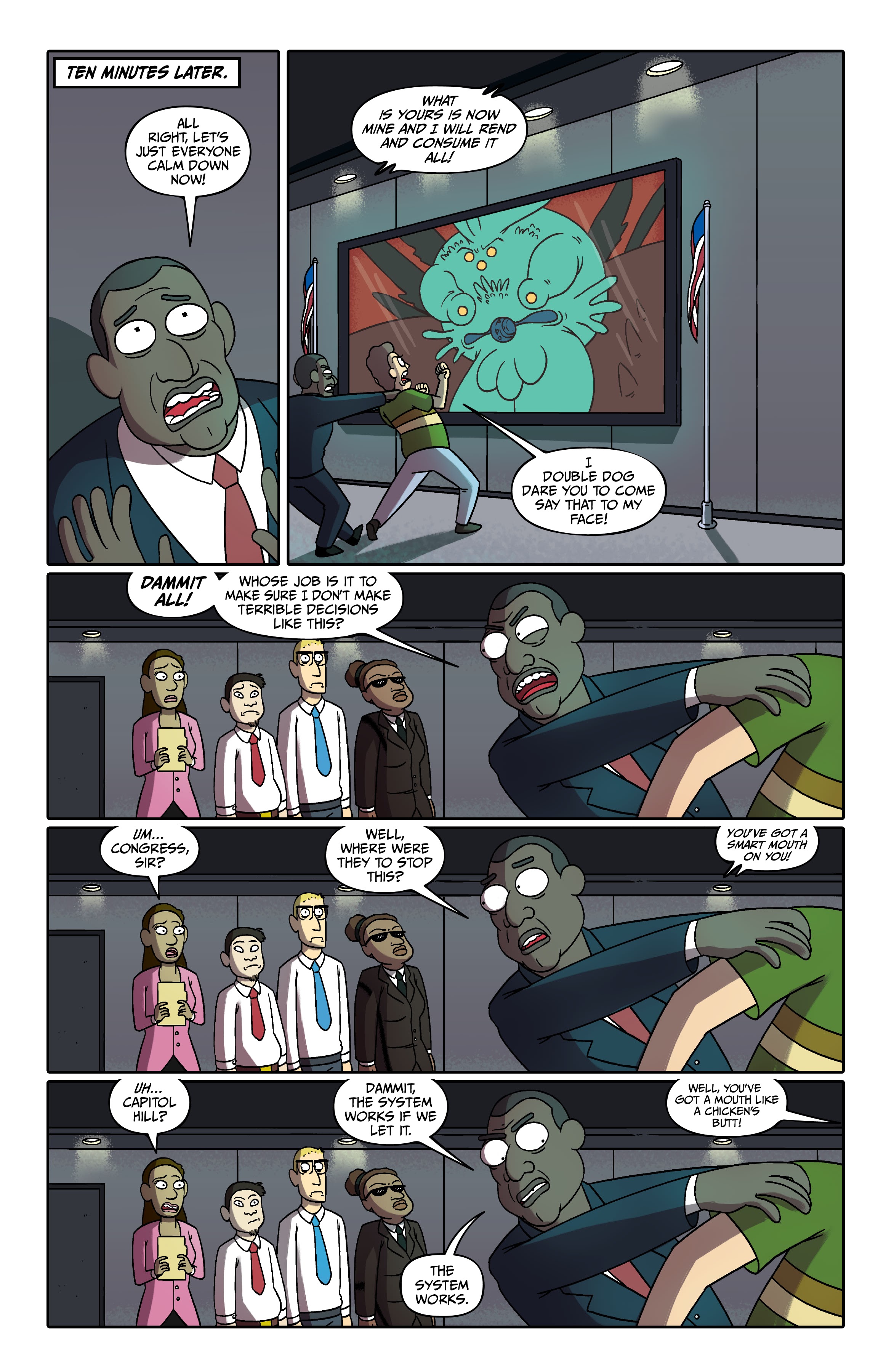Read online Rick and Morty comic -  Issue # (2015) _Deluxe Edition 4 (Part 1) - 19