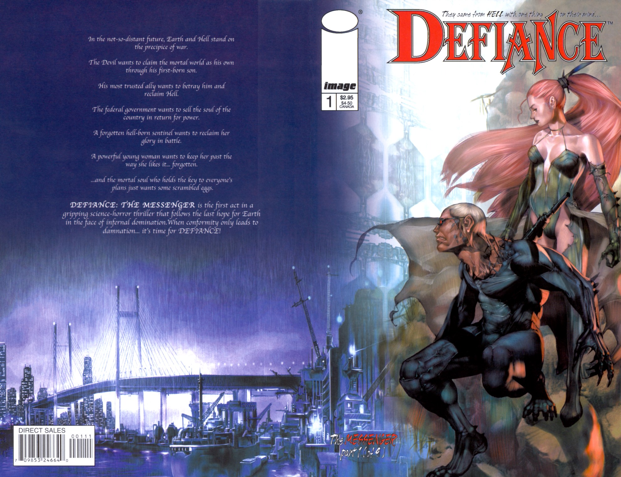 Read online Defiance comic -  Issue #1 - 1