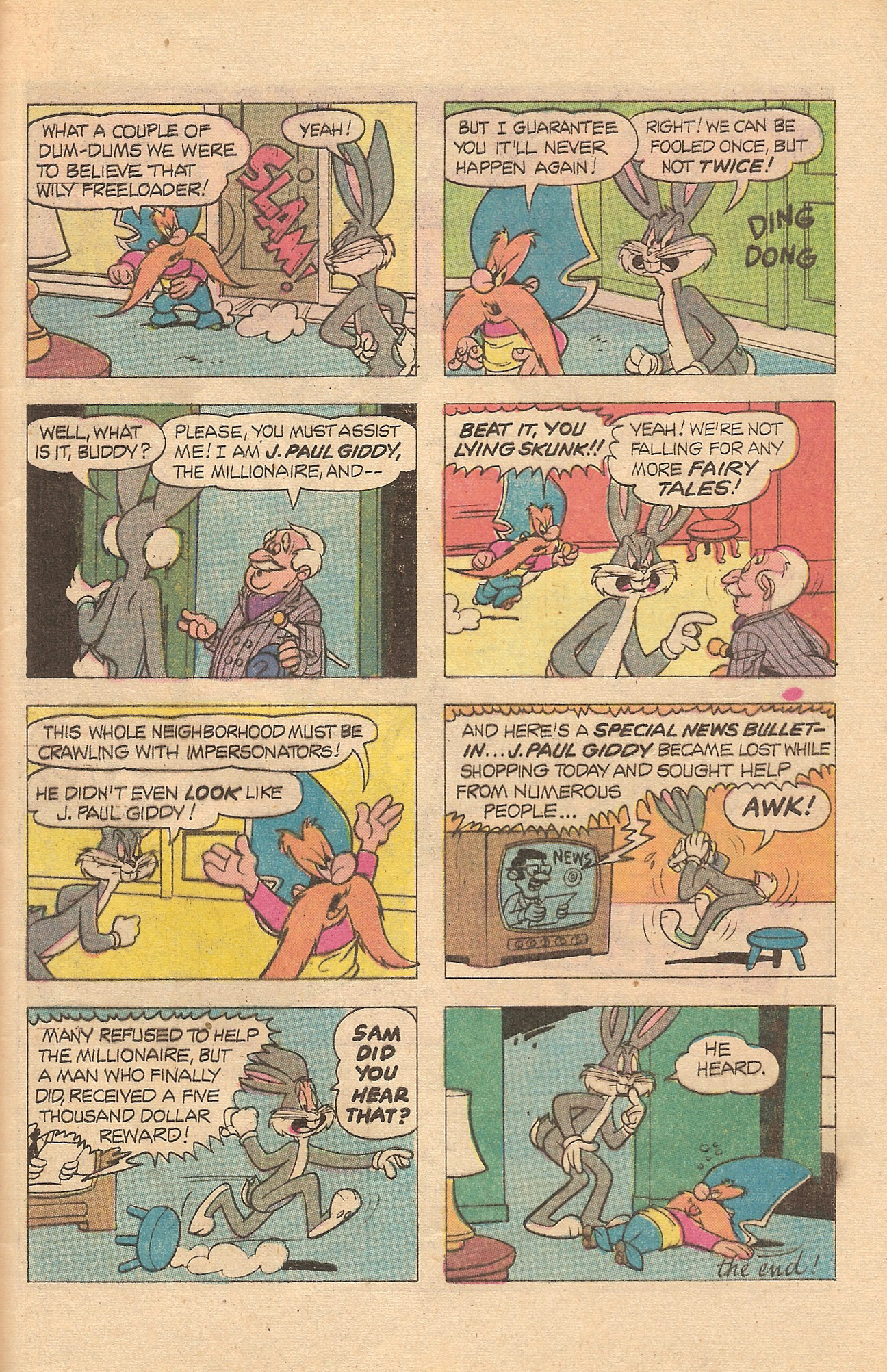 Read online Yosemite Sam and Bugs Bunny comic -  Issue #30 - 33