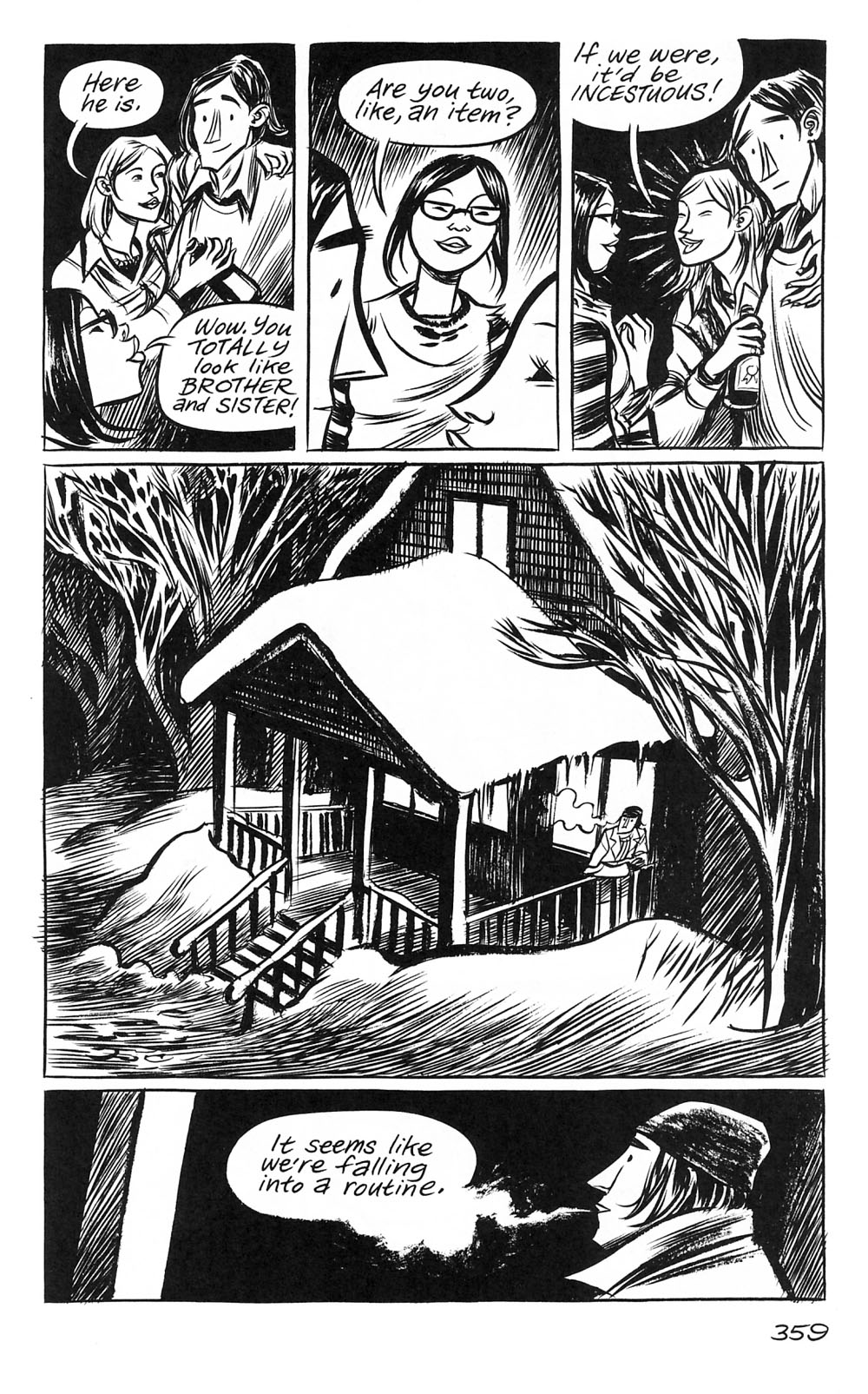 Read online Blankets comic -  Issue #2 - 136