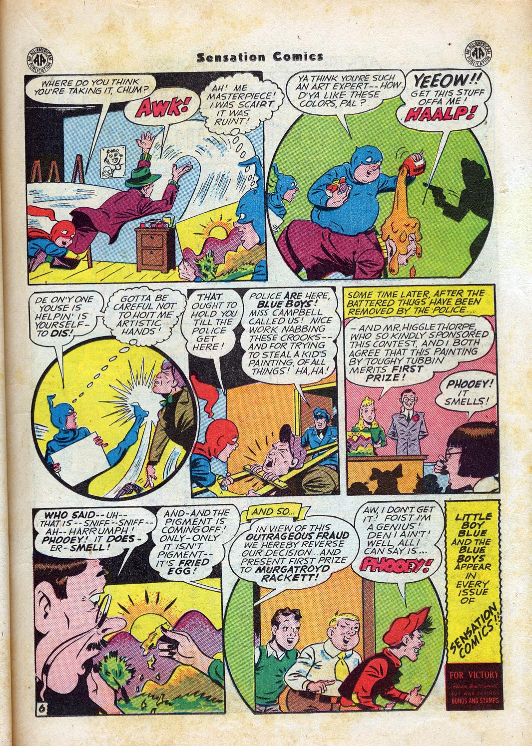 Read online Sensation (Mystery) Comics comic -  Issue #47 - 21