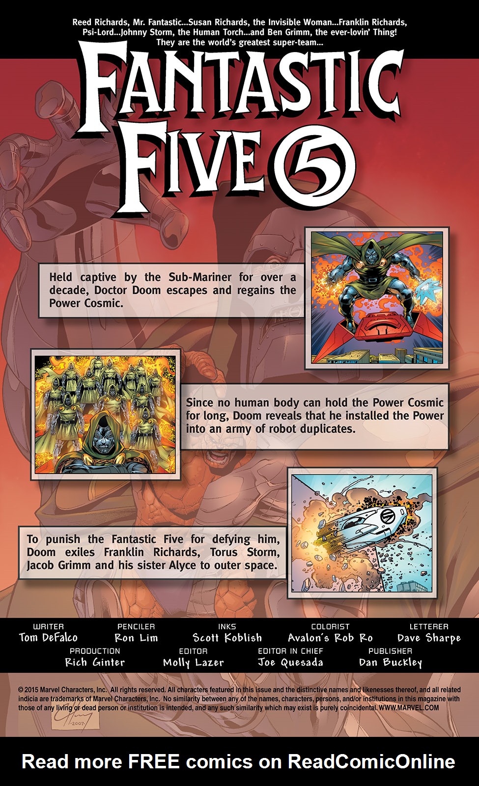 Read online Fantastic Five (2007) comic -  Issue #4 - 2
