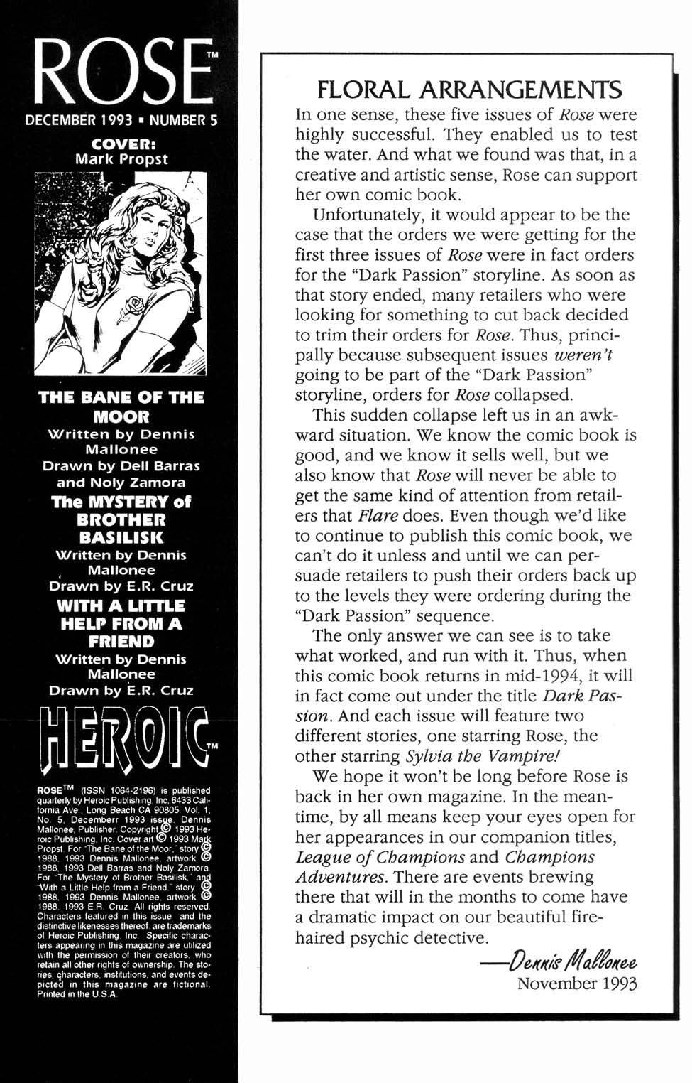 Read online Rose (Existed) comic -  Issue #5 - 2