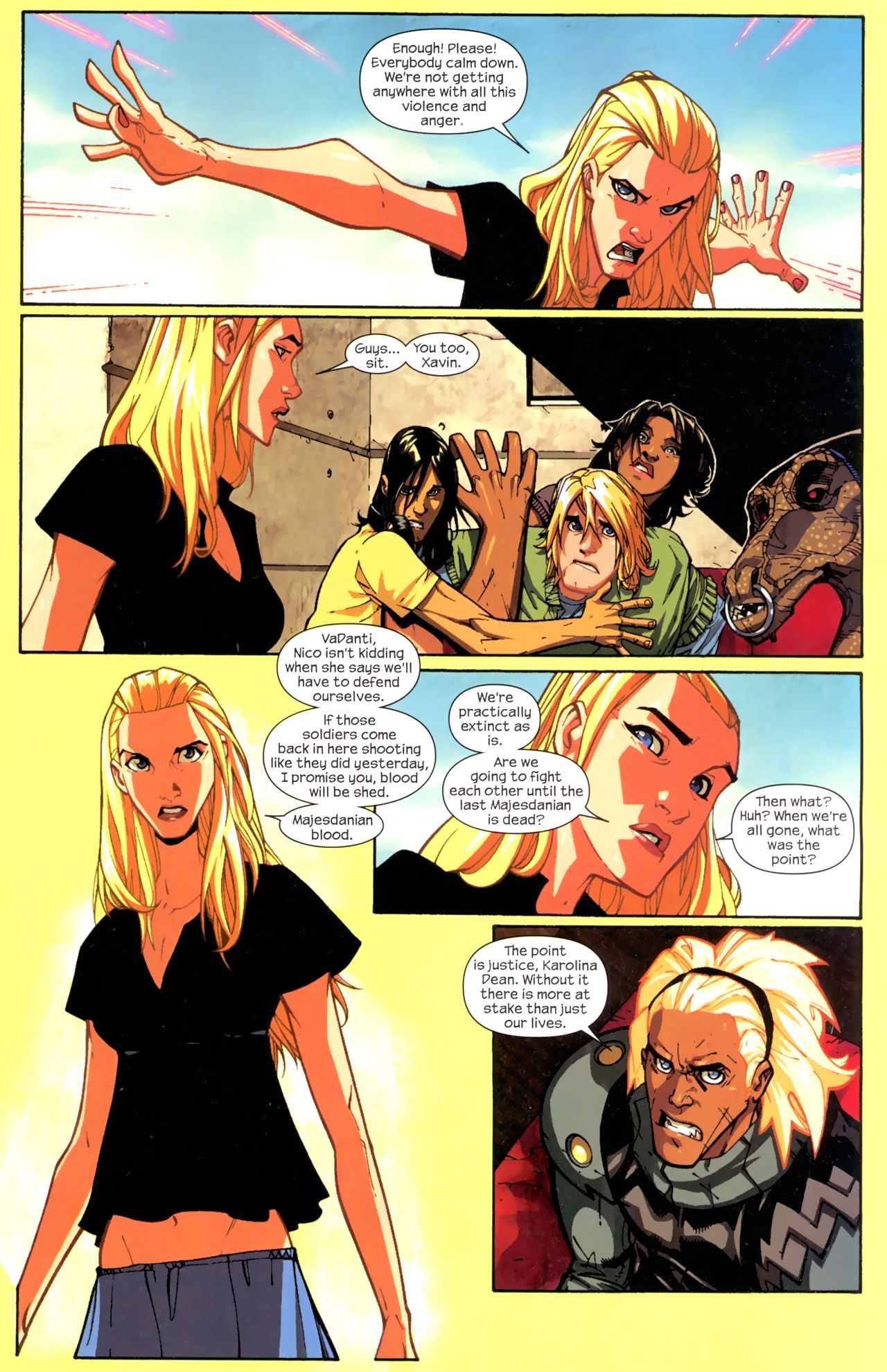 Read online Runaways (2008) comic -  Issue #3 - 9
