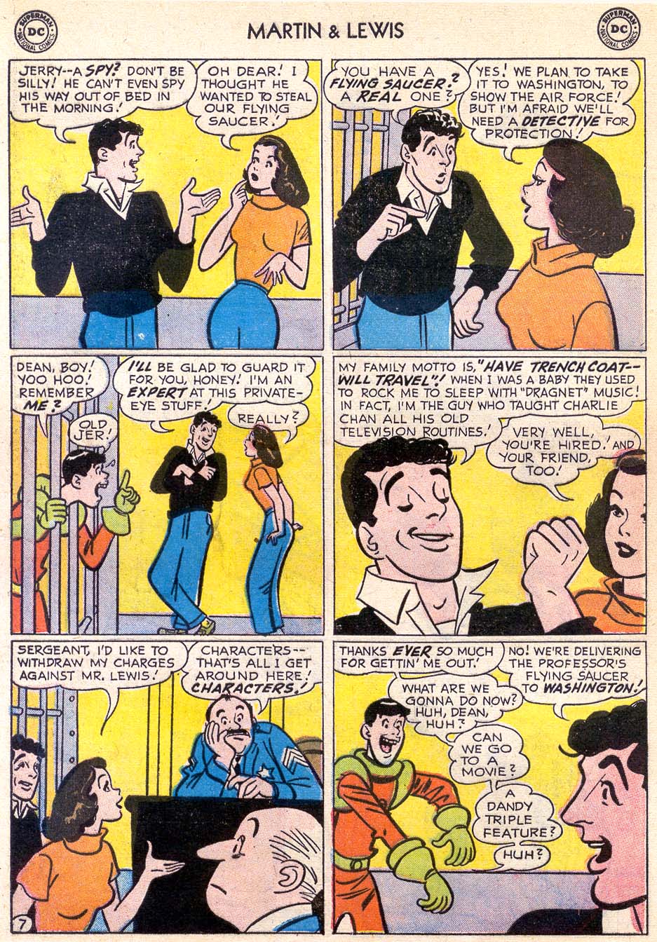 Read online The Adventures of Dean Martin and Jerry Lewis comic -  Issue #34 - 9