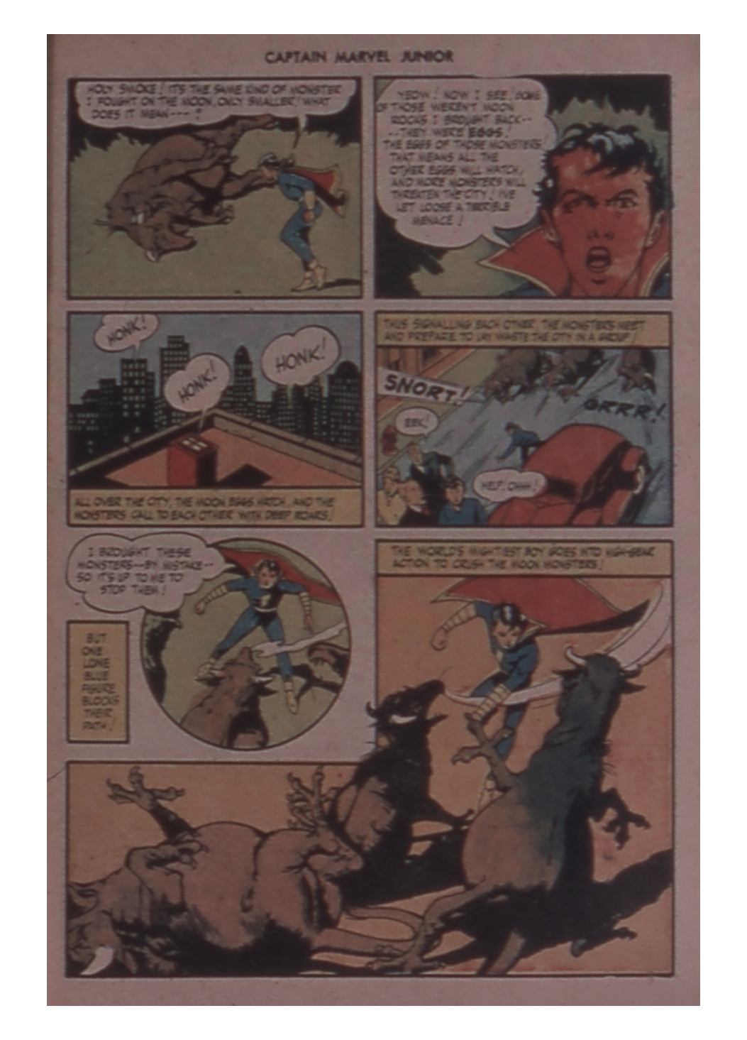 Read online Captain Marvel, Jr. comic -  Issue #28 - 31