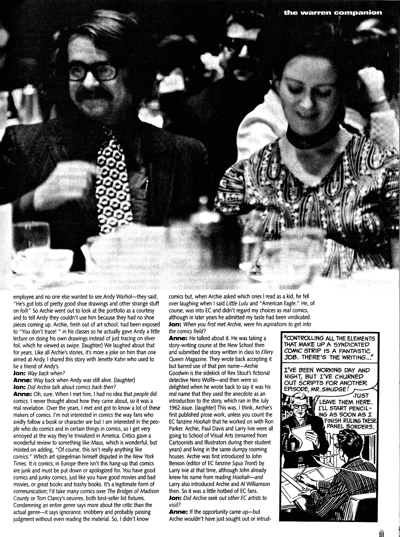 Read online Warren Companion comic -  Issue # TPB (Part 1) - 51