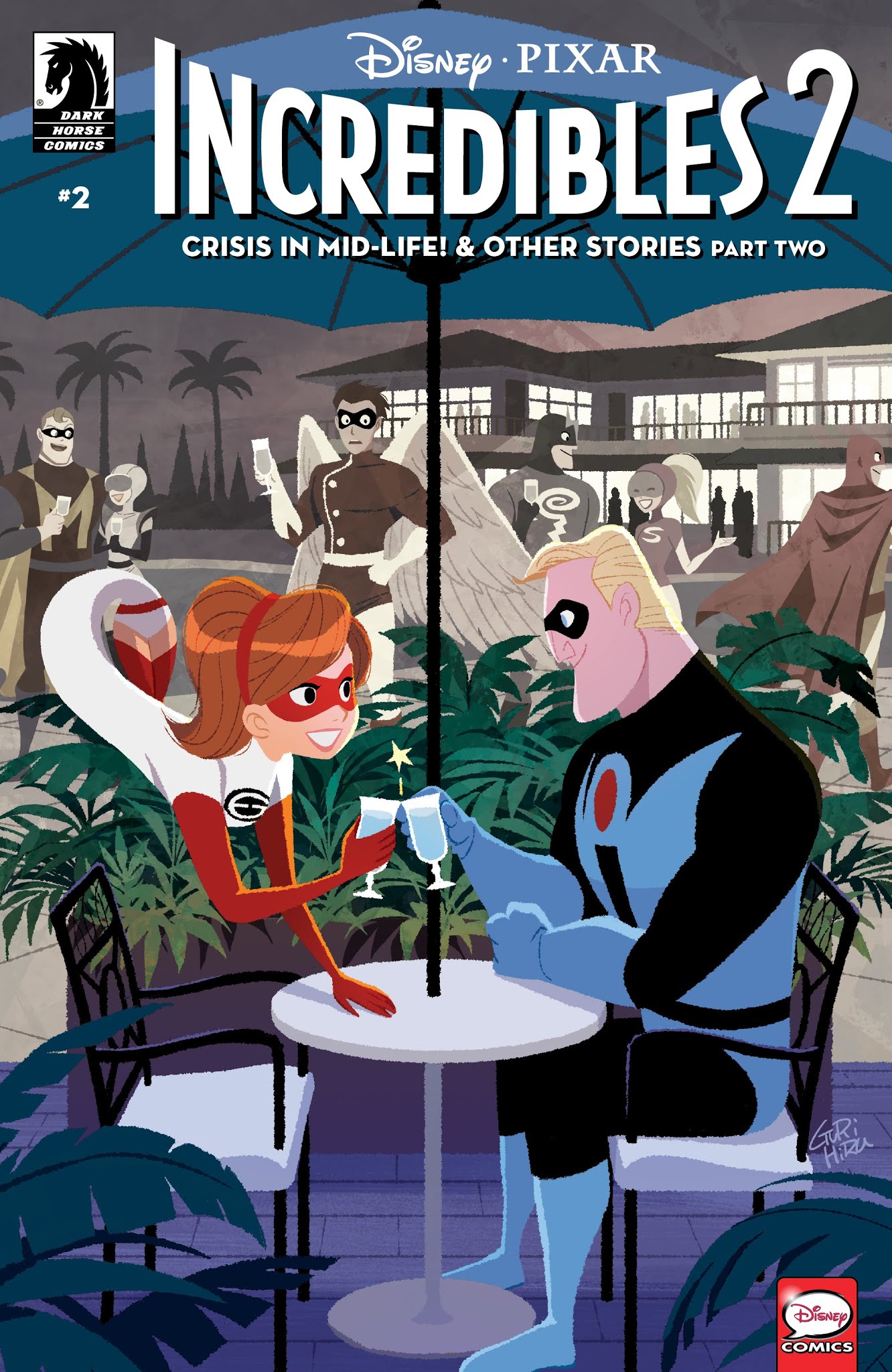 Read online Disney / Pixar The Incredibles 2: Crisis In Mid-Life! & Other Stories comic -  Issue #2 - 1