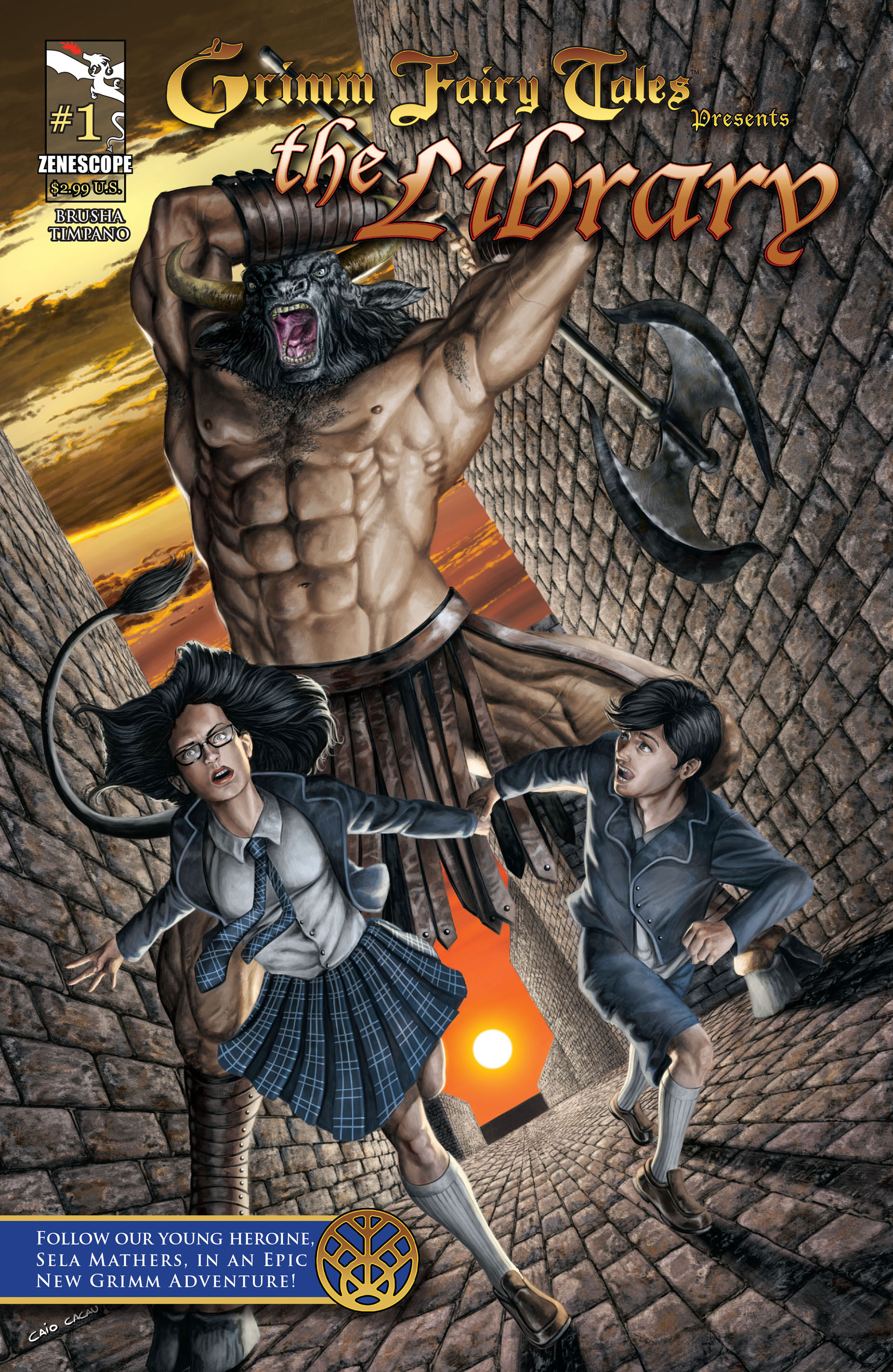 Read online Grimm Fairy Tales presents The Library comic -  Issue #1 - 1