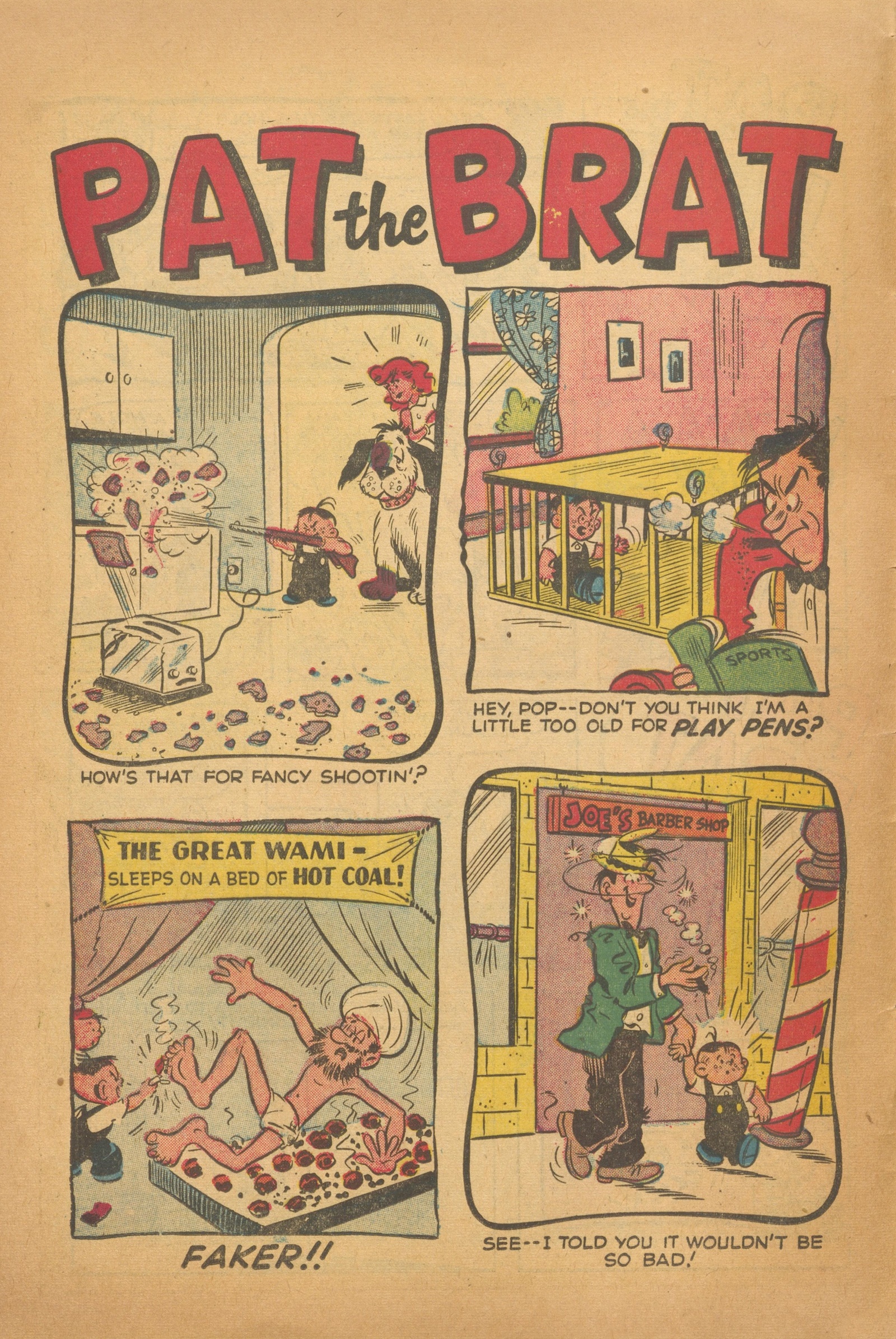 Read online Pat the Brat comic -  Issue #2 - 8