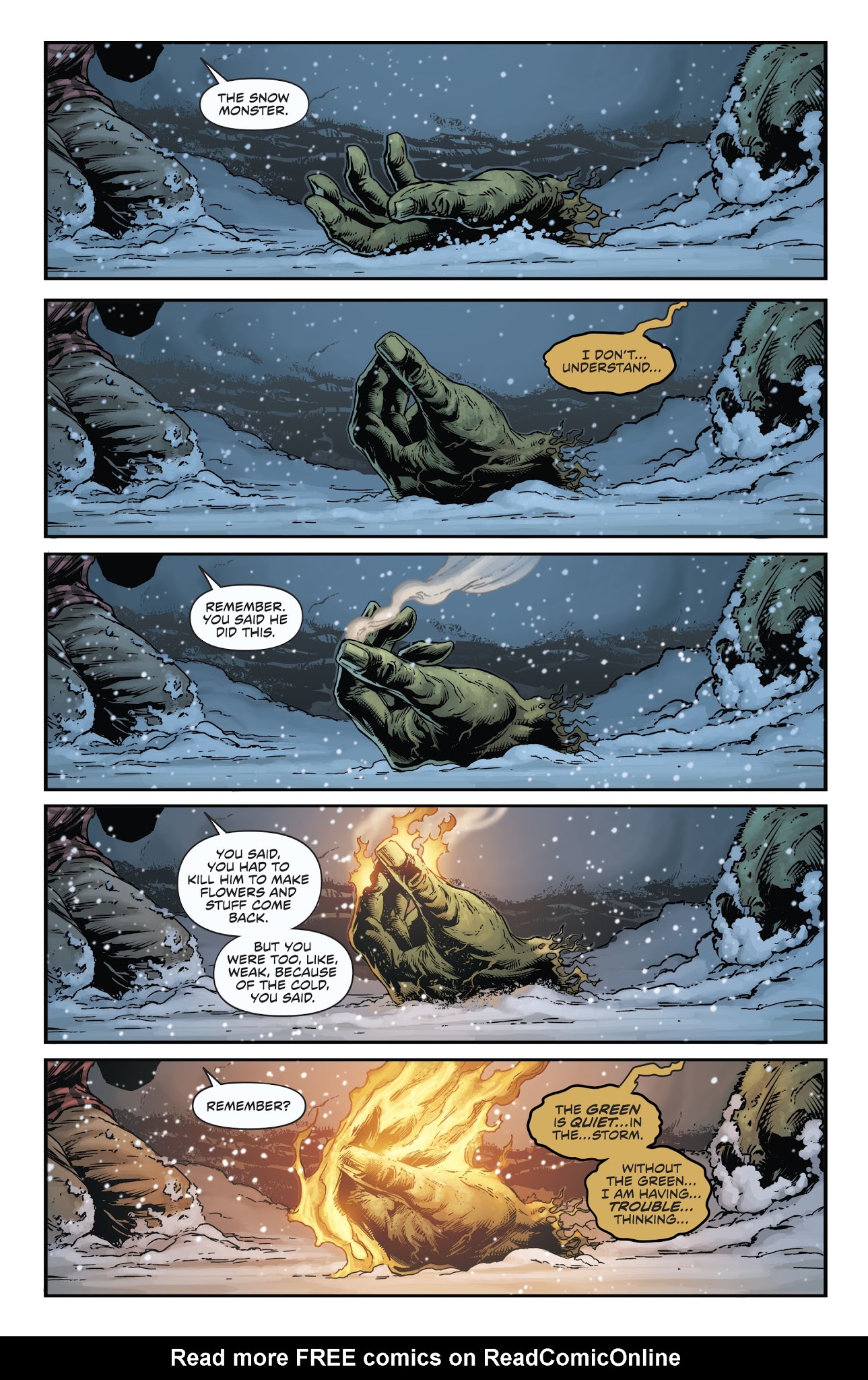 Read online Swamp Thing Winter Special comic -  Issue # Full - 11
