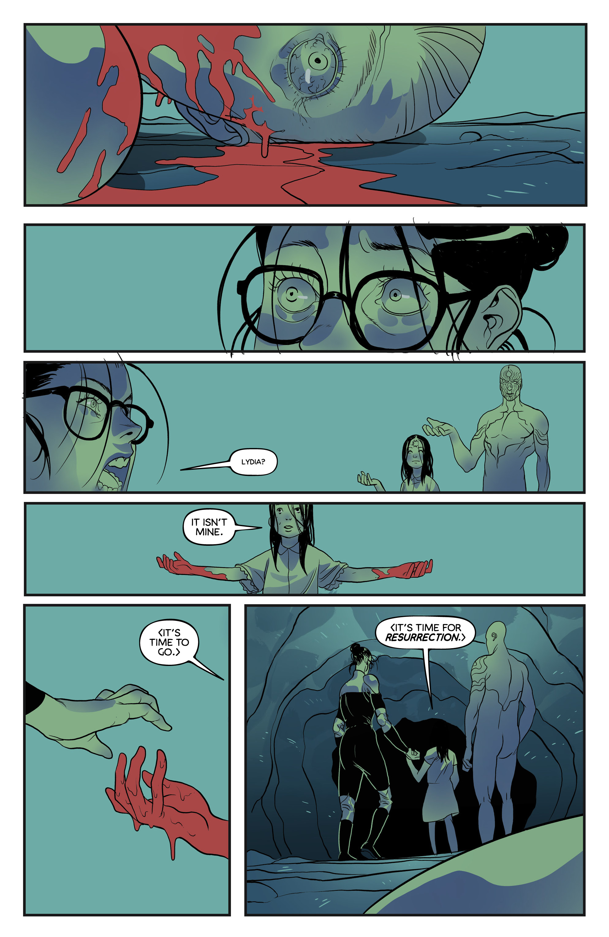 Read online Unearth comic -  Issue #4 - 20