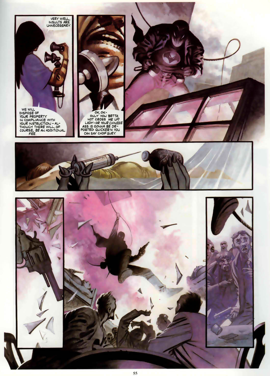 Read online Night Raven: House of Cards comic -  Issue # Full - 54