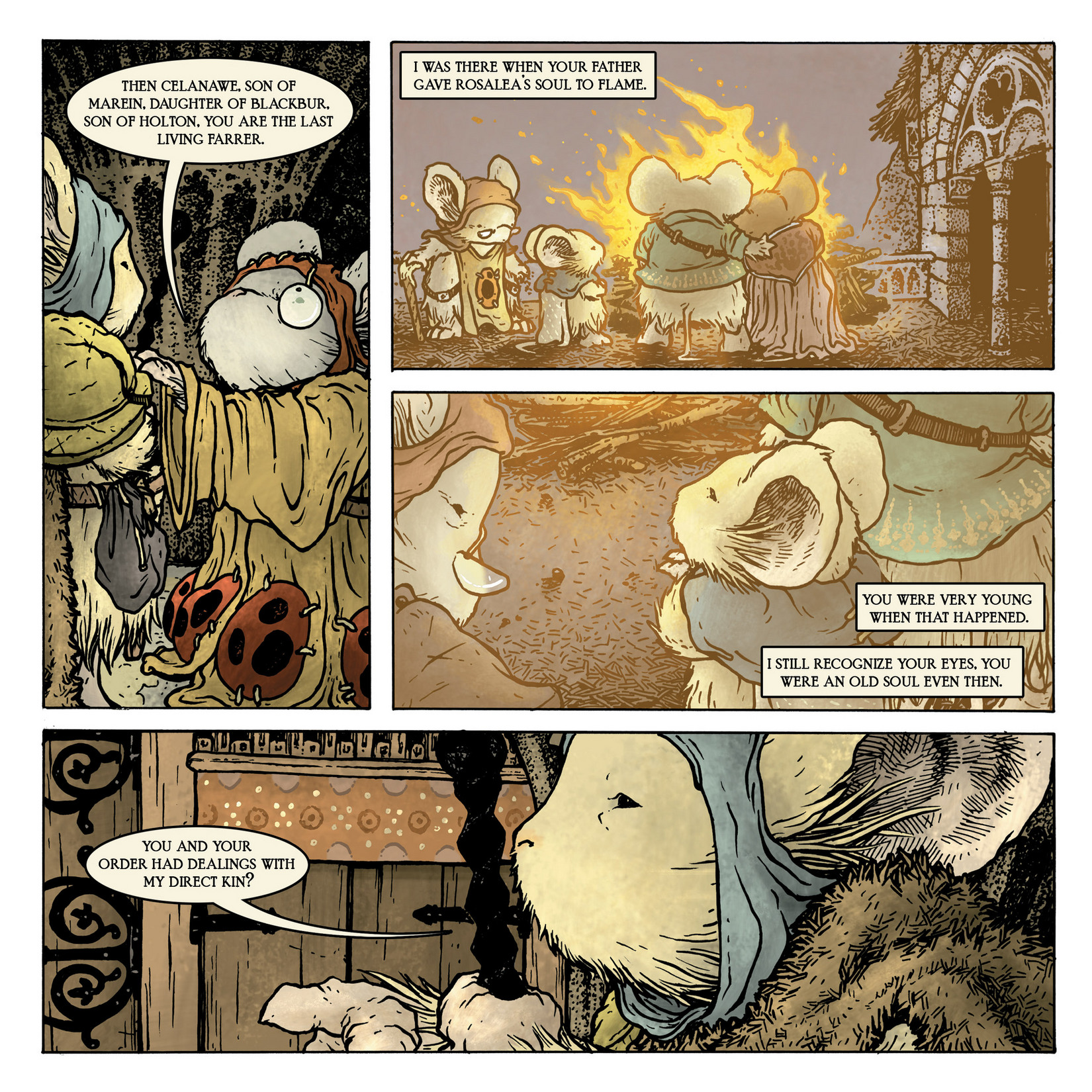 Read online Mouse Guard: The Black Axe comic -  Issue #6 - 9