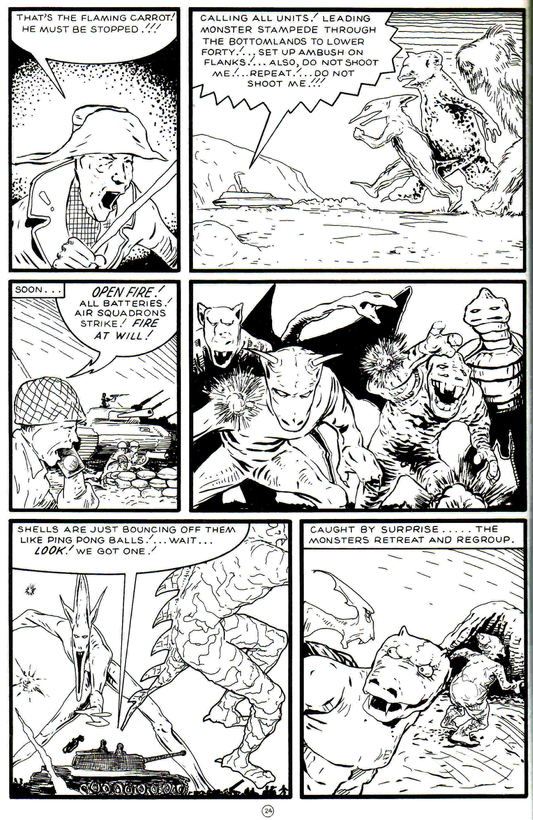Read online Flaming Carrot Comics (1984) comic -  Issue #15 - 25
