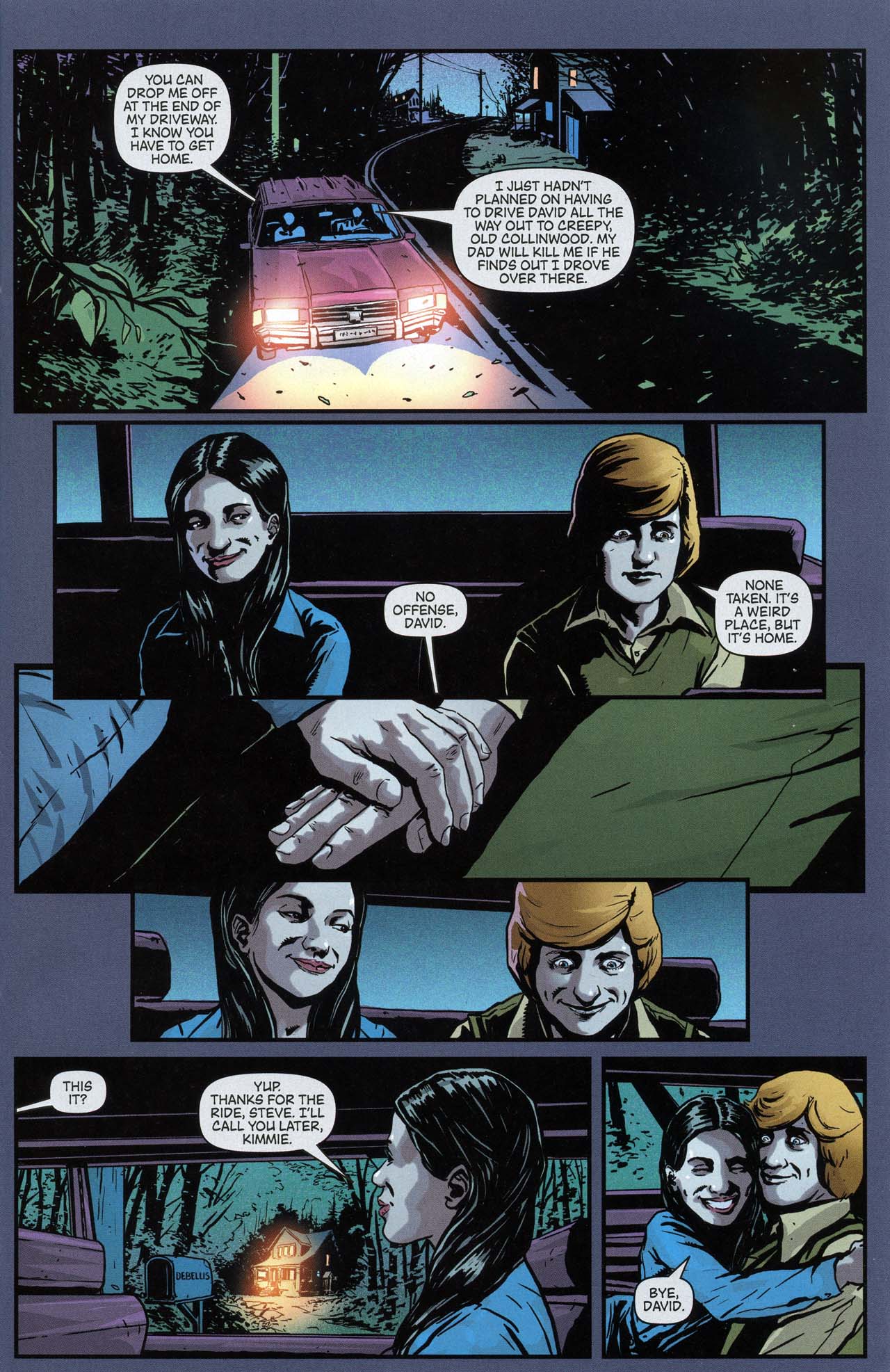 Read online Dark Shadows comic -  Issue #6 - 7