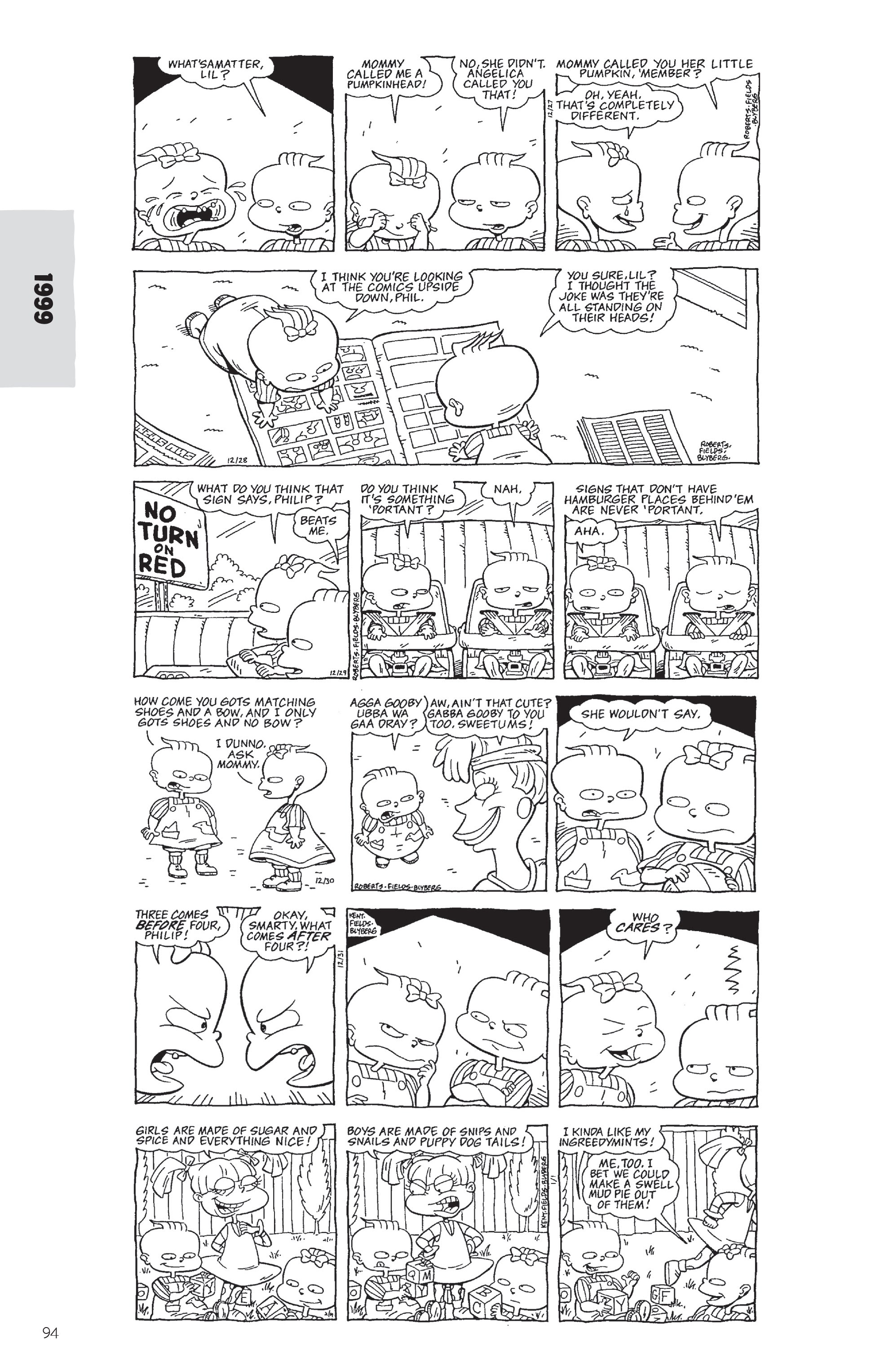Read online Rugrats: The Newspaper Strips comic -  Issue # TPB (Part 1) - 93