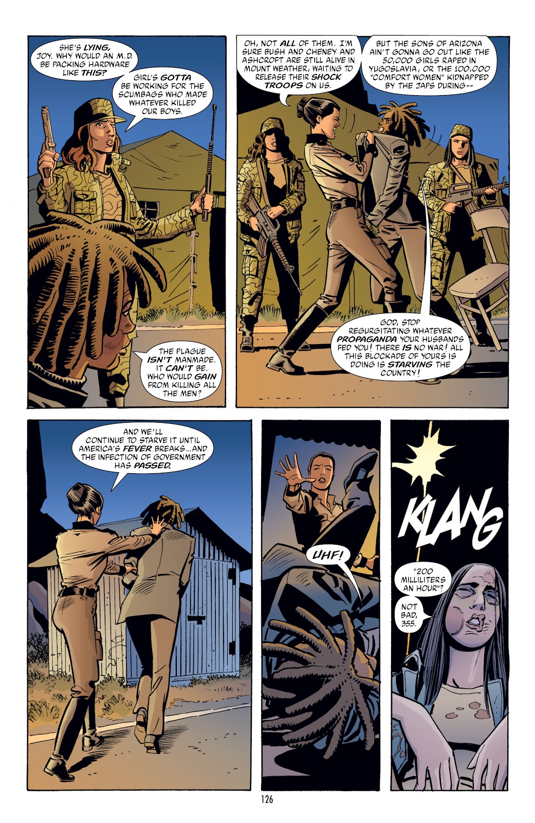 Y: The Last Man (2002) issue TPB 4 - Page 126