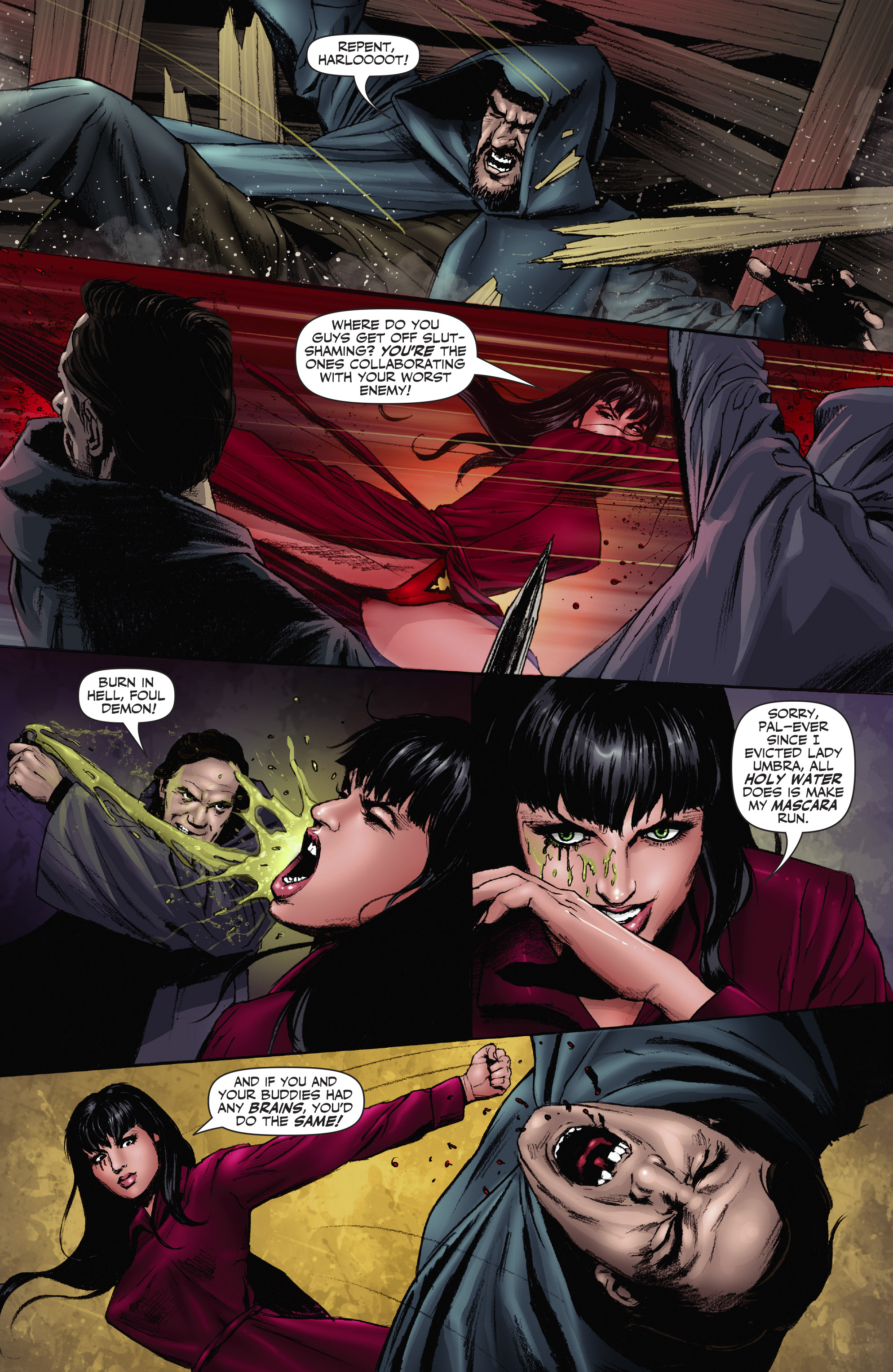 Read online Vampirella (2014) comic -  Issue #13 - 29