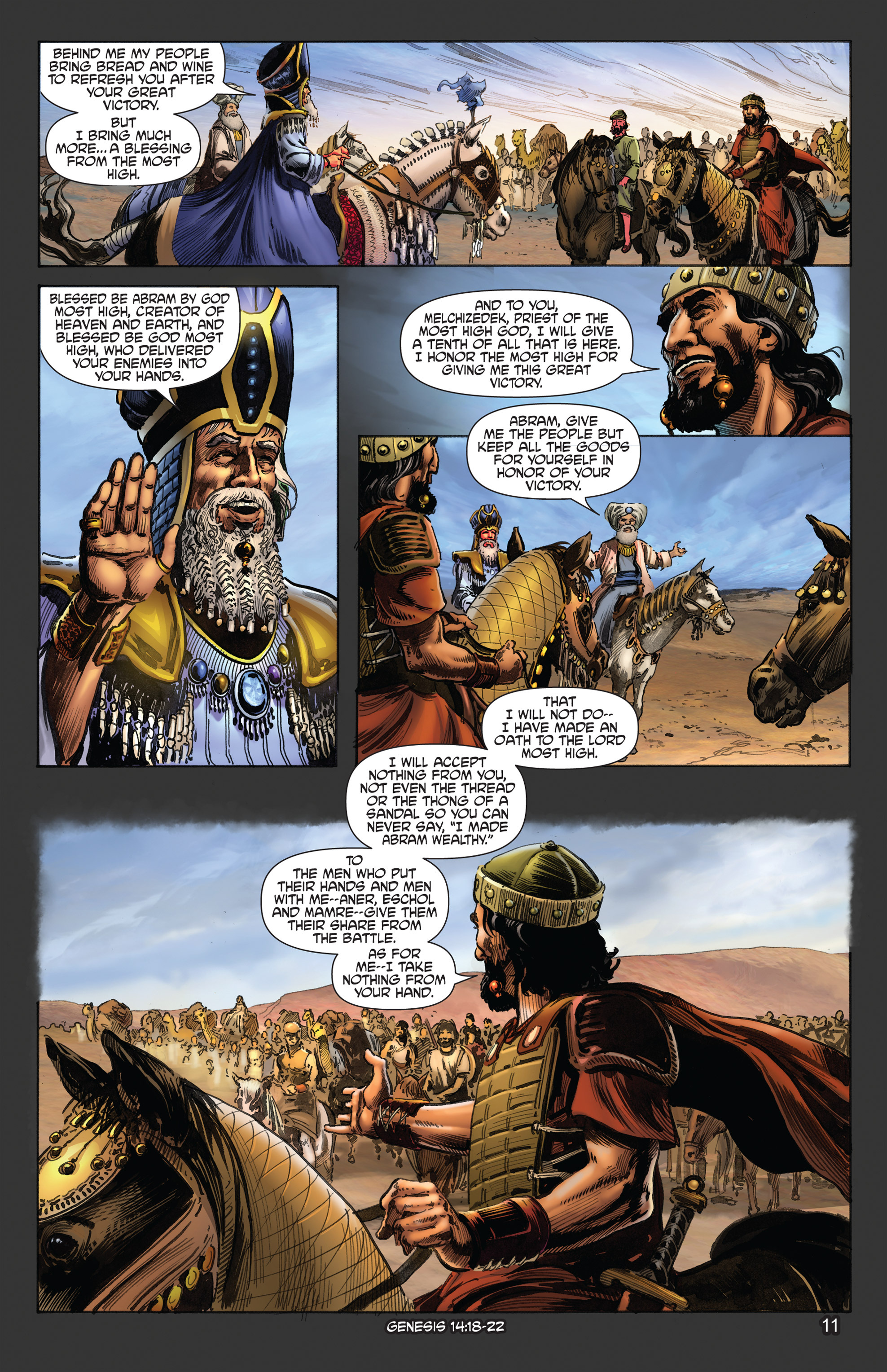 Read online The Kingstone Bible comic -  Issue #2 - 16